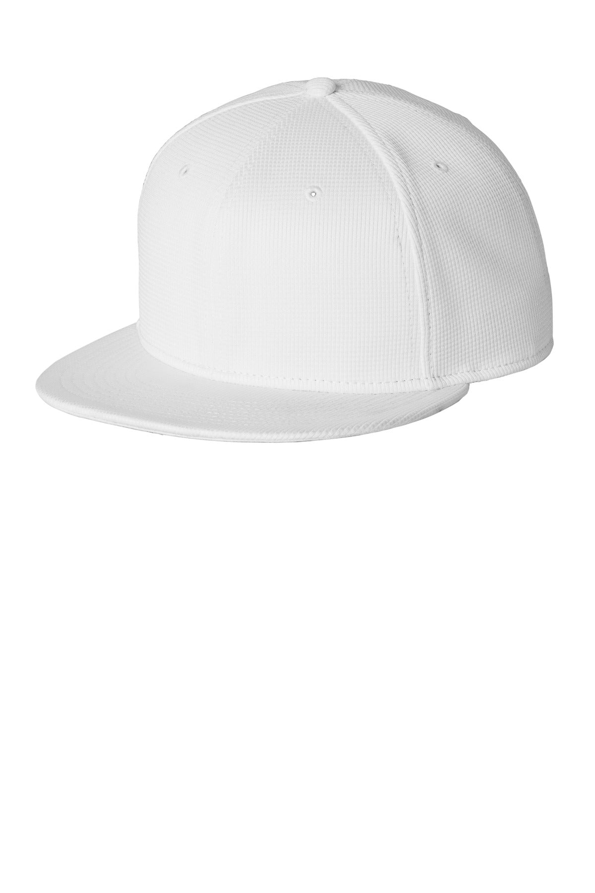 New Era Pivot Flat Bill Snapback Cap NE409 - White