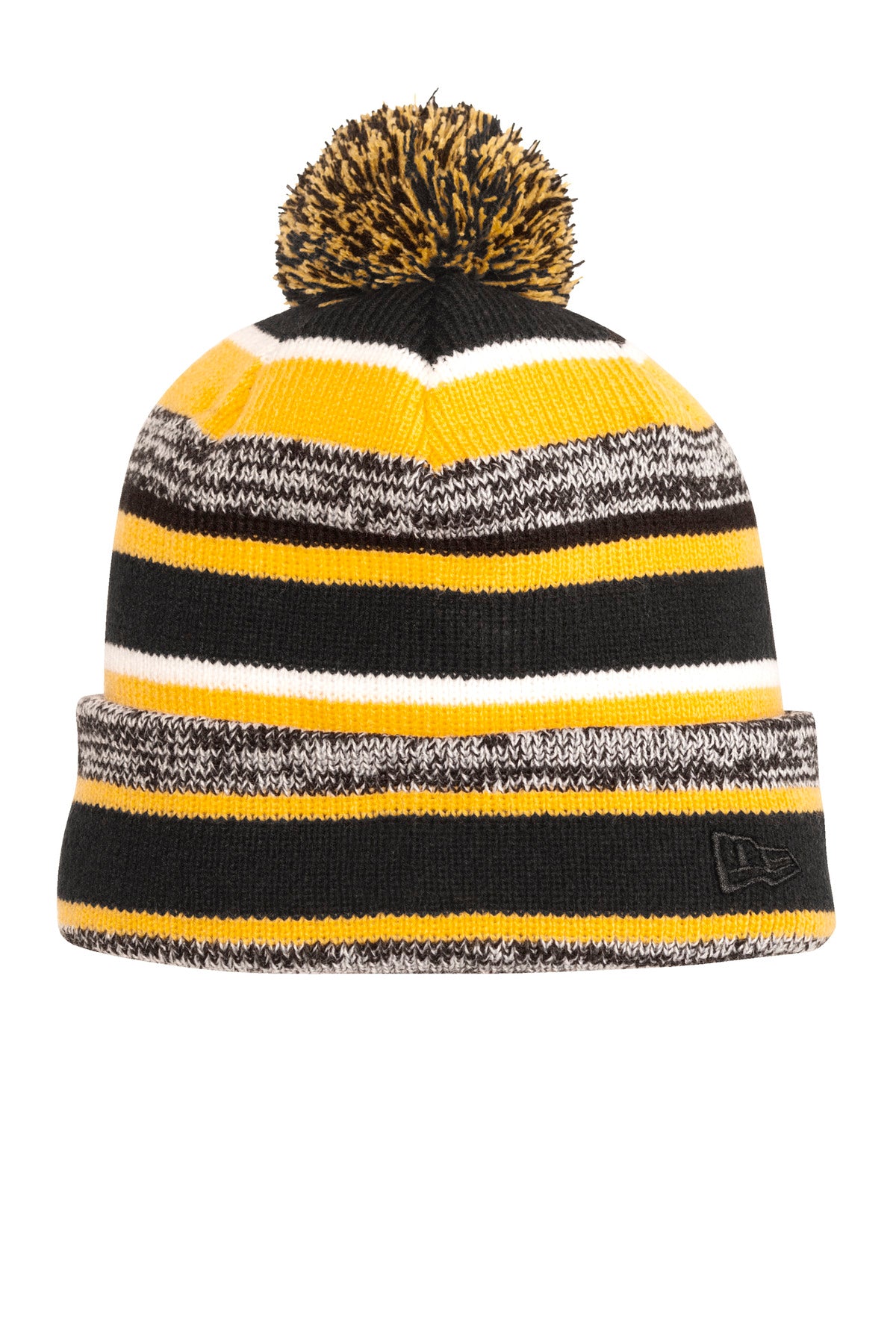 New Era Sideline Beanie. NE902 - Black/ Gold