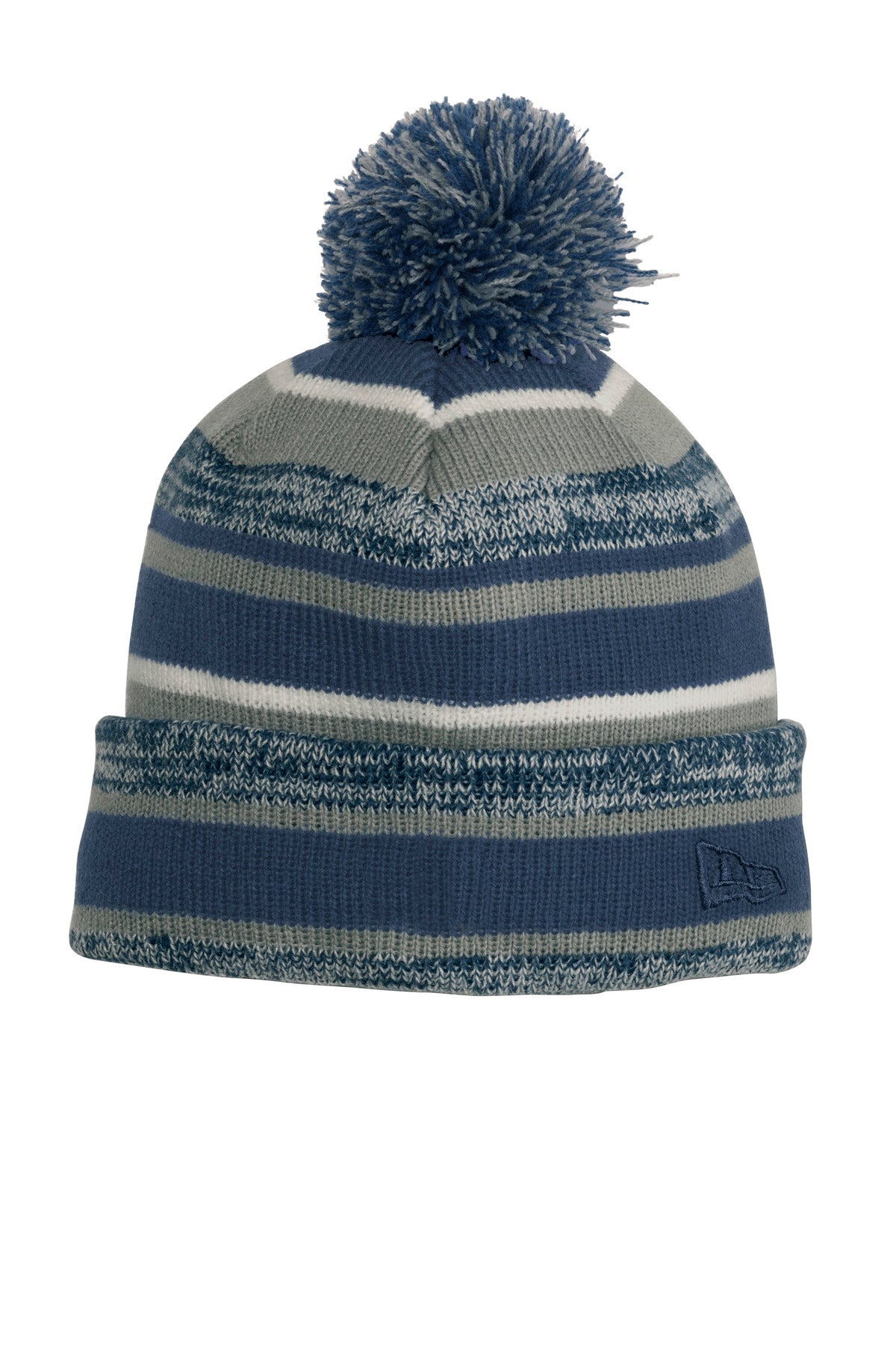 New Era Sideline Beanie. NE902 - Navy/ Graphite