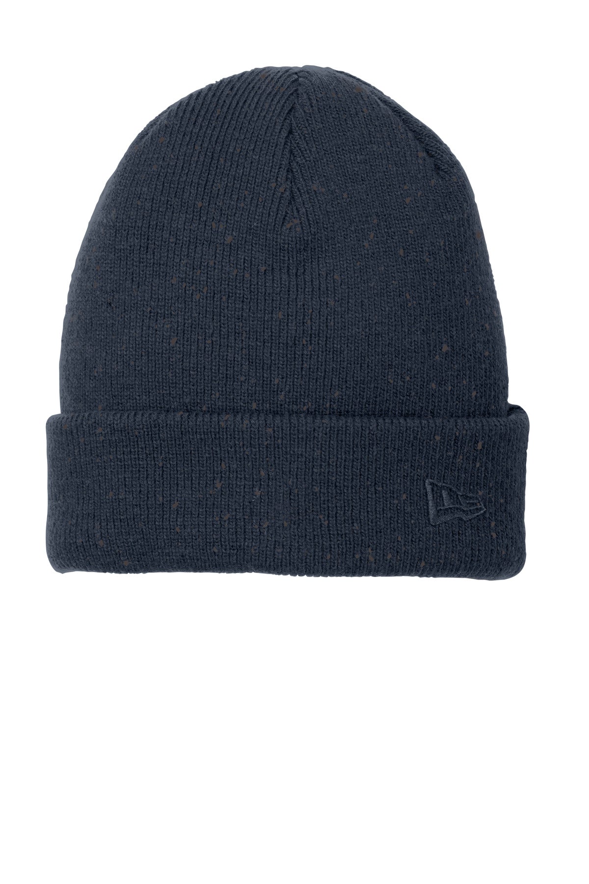 New Era  Speckled Beanie. NE905 - Deep Navy/ Graphite