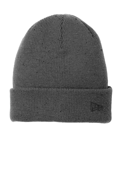 New Era  Speckled Beanie. NE905 - Graphite/ Black