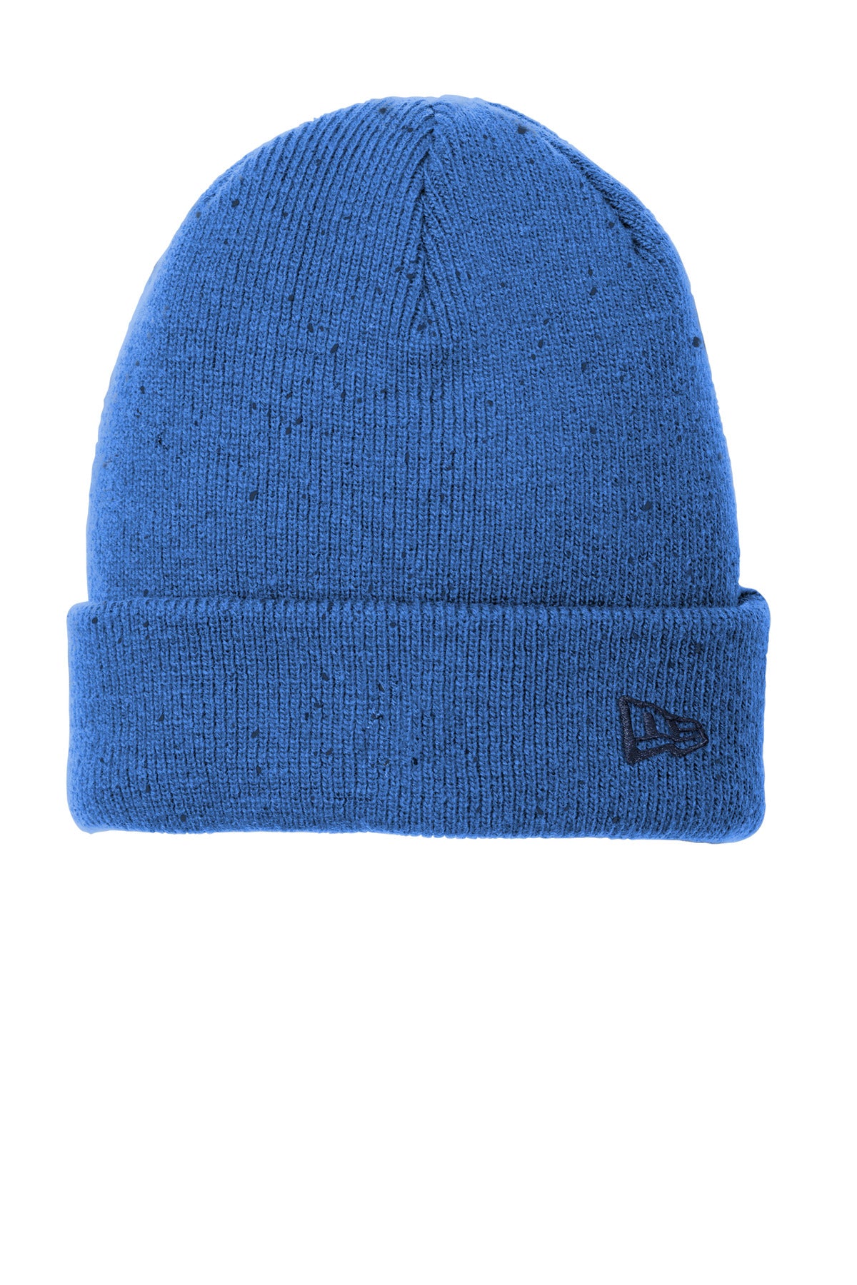 New Era  Speckled Beanie. NE905 - Royal/ Black