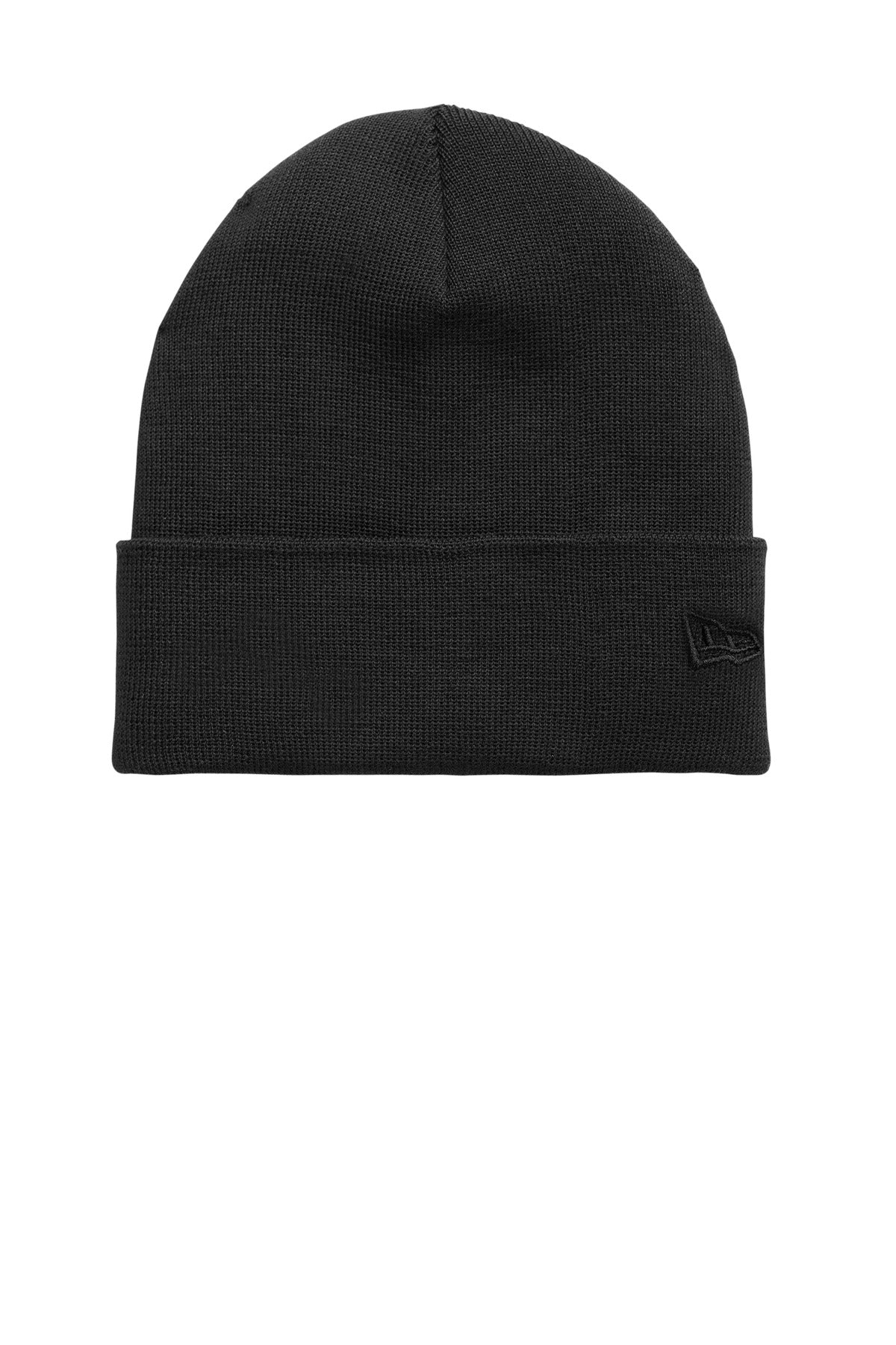 New Era Recycled Cuff Beanie NE907 - Black
