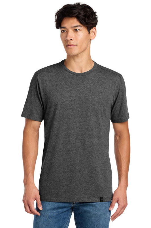 New Era  Heritage Blend Crew Tee. NEA100 - Black Heather