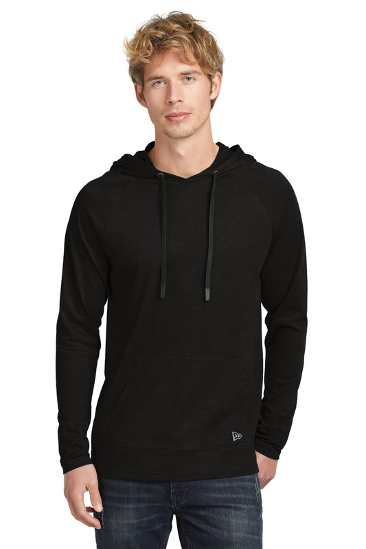New Era  Tri-Blend Hoodie. NEA137 - Black Solid