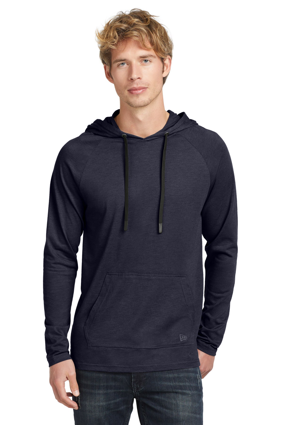 New Era  Tri-Blend Hoodie. NEA137 - True Navy
