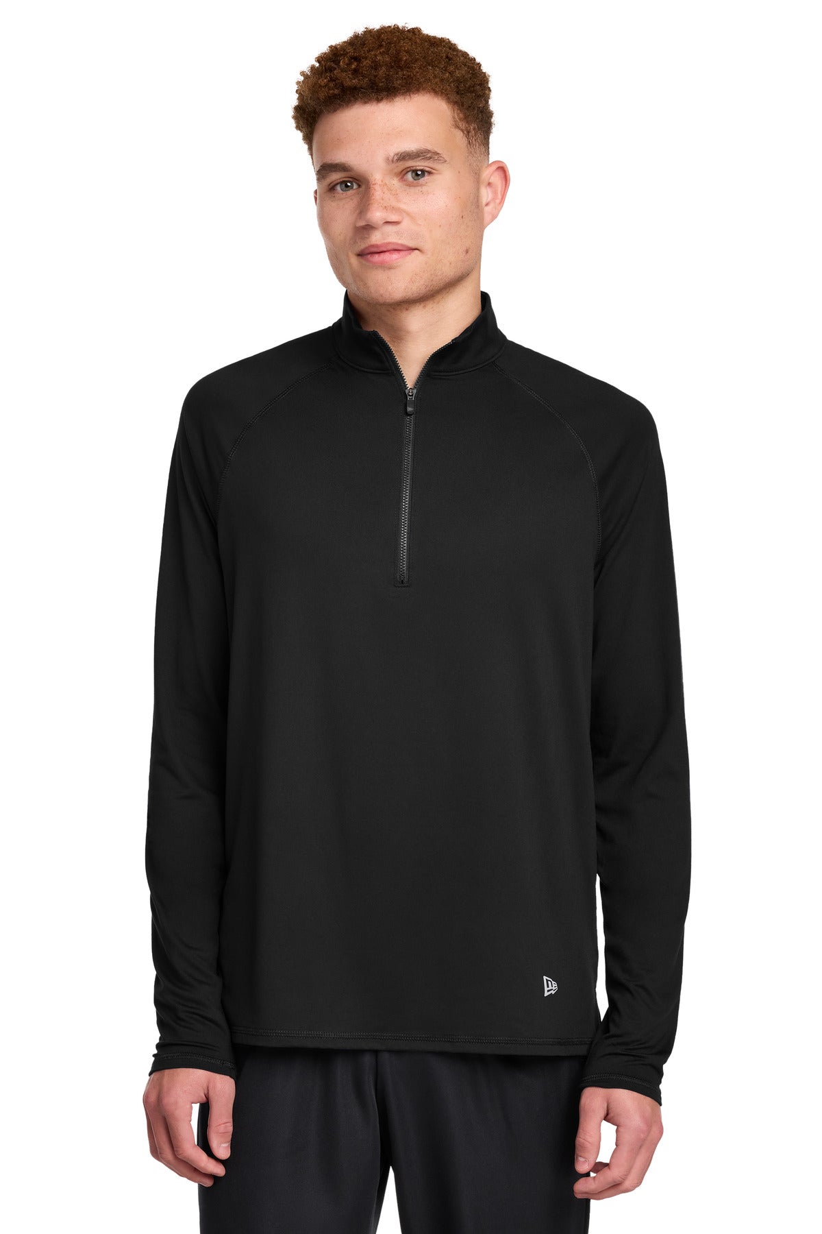 New Era Power 1/2-Zip NEA228 - Black