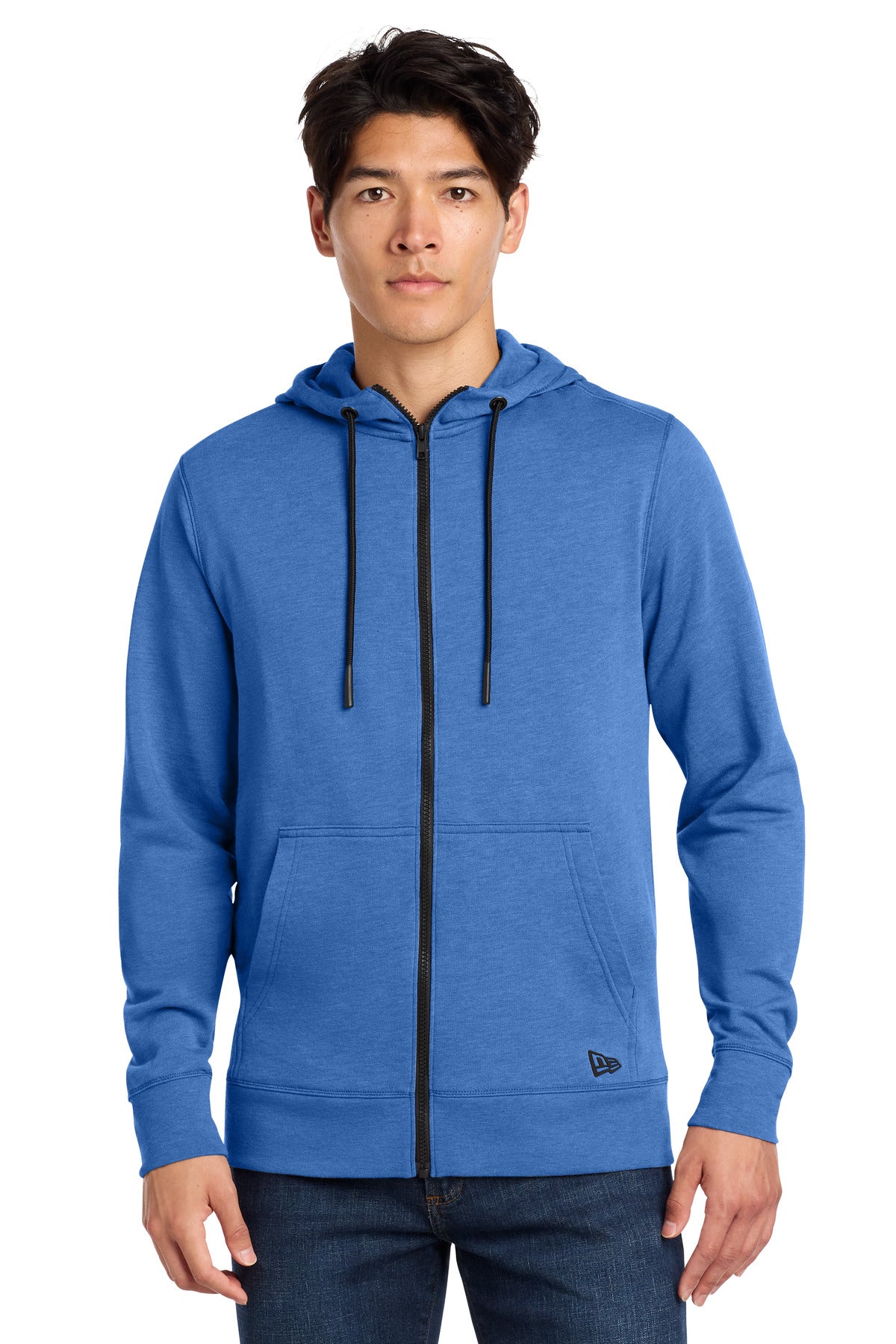 New Era  Tri-Blend Fleece Full-Zip Hoodie NEA511 - Royal Heather
