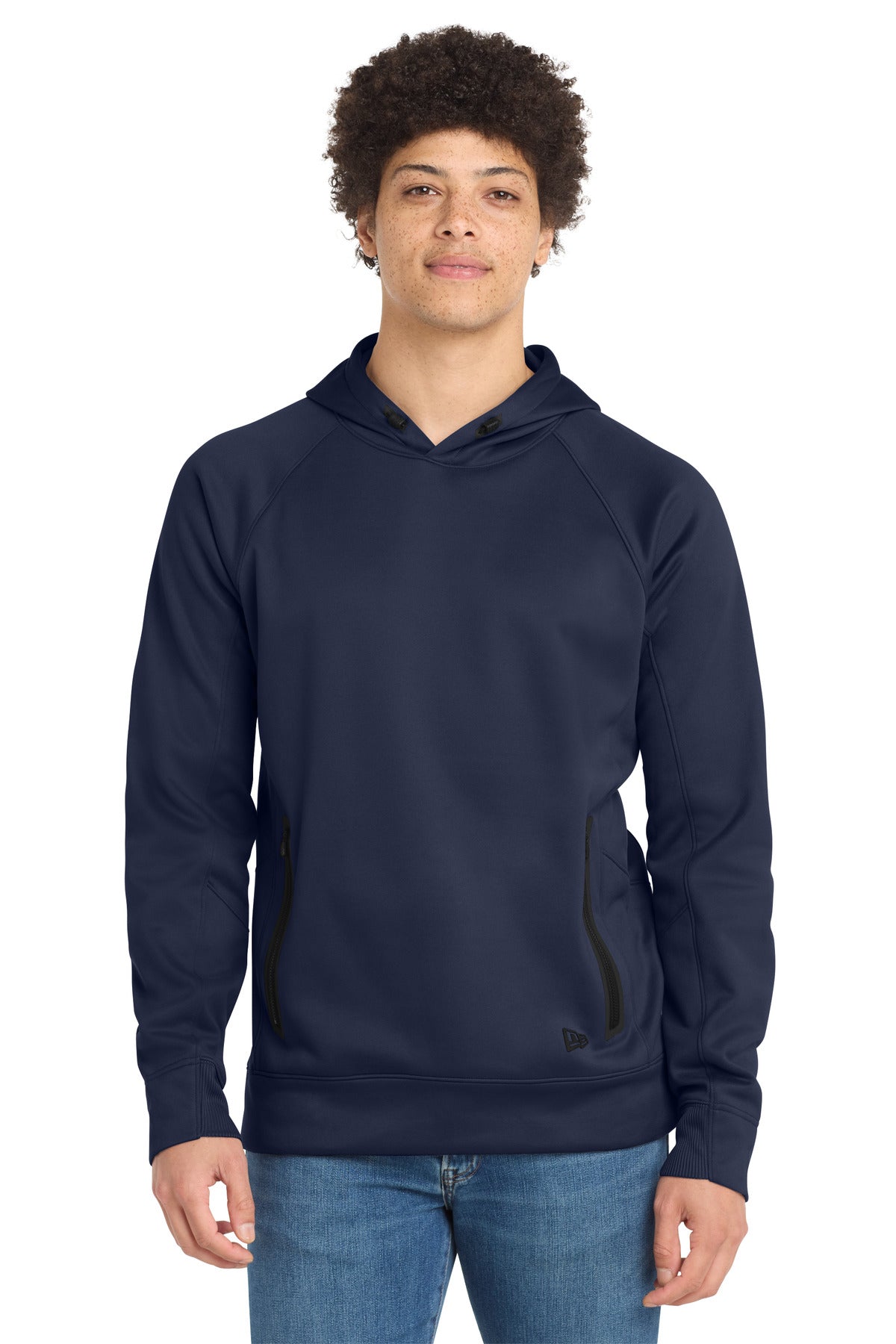 New Era  Venue Fleece Pullover Hoodie. NEA520 - True Navy