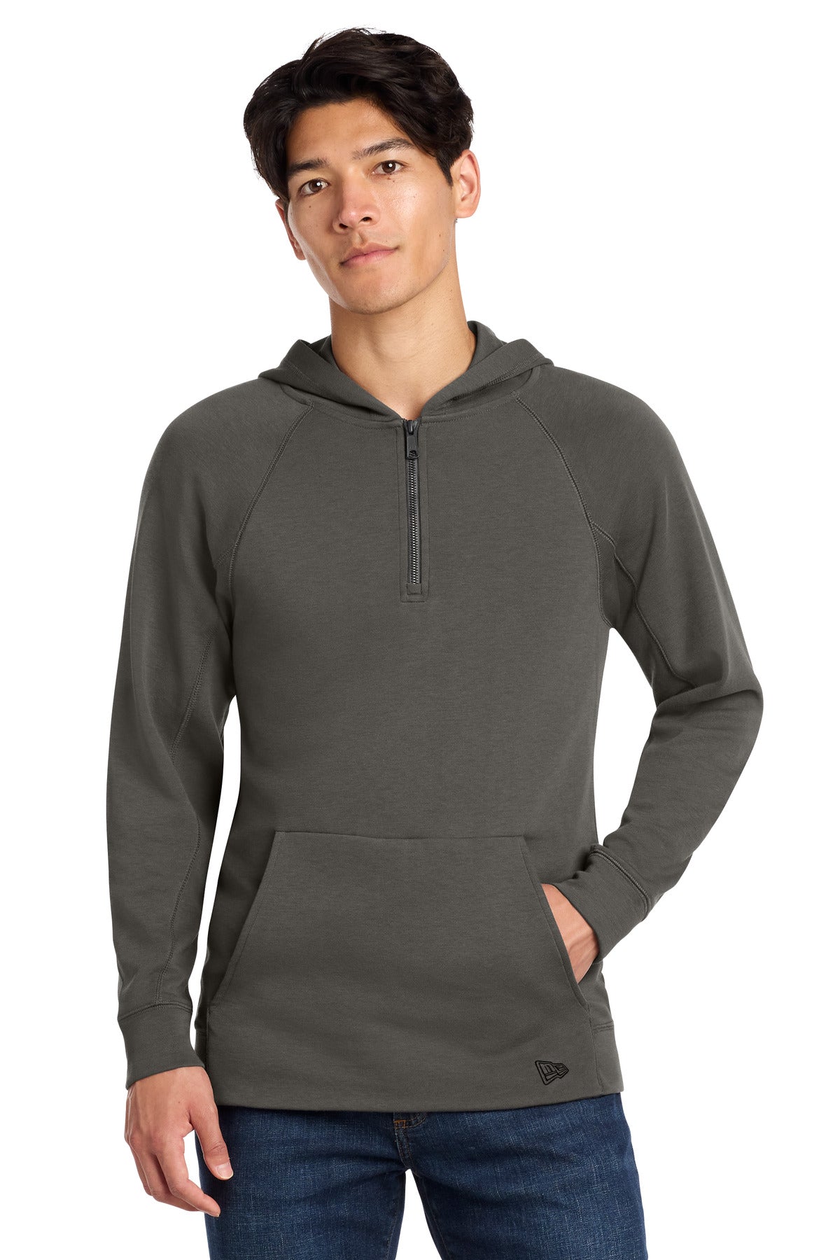 New Era STS 1/4-Zip Hoodie NEA541 - Graphite