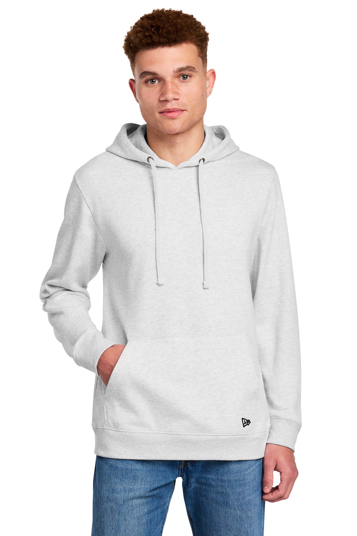 New Era Comeback Fleece Pullover Hoodie NEA550 - Ash