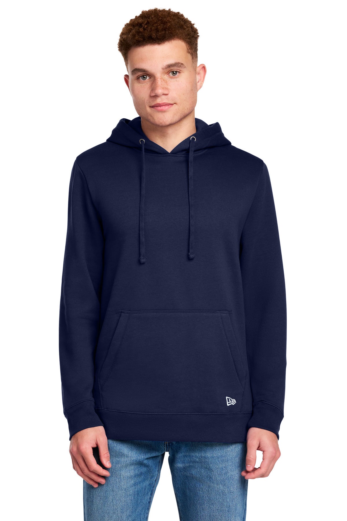 New Era Comeback Fleece Pullover Hoodie NEA550 - True Navy