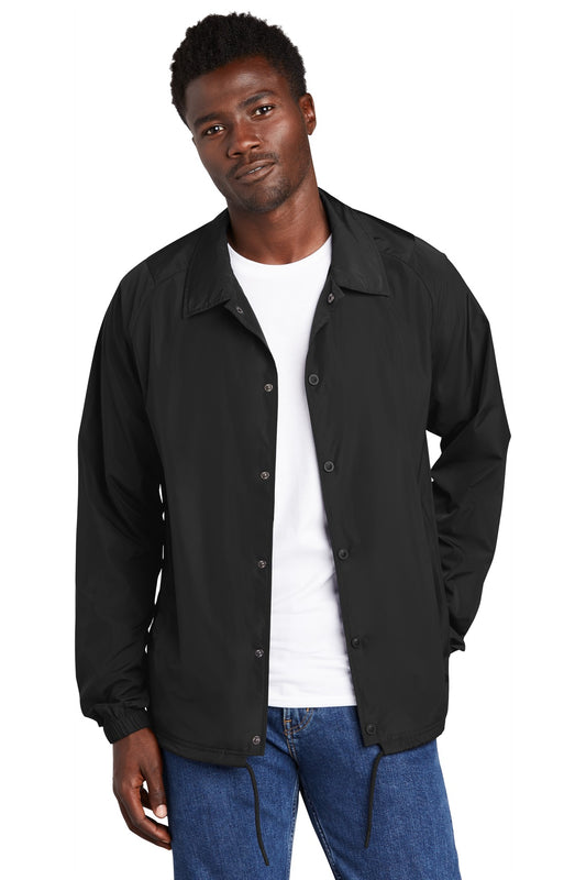 New Era  Coaches Jacket NEA601 - Black