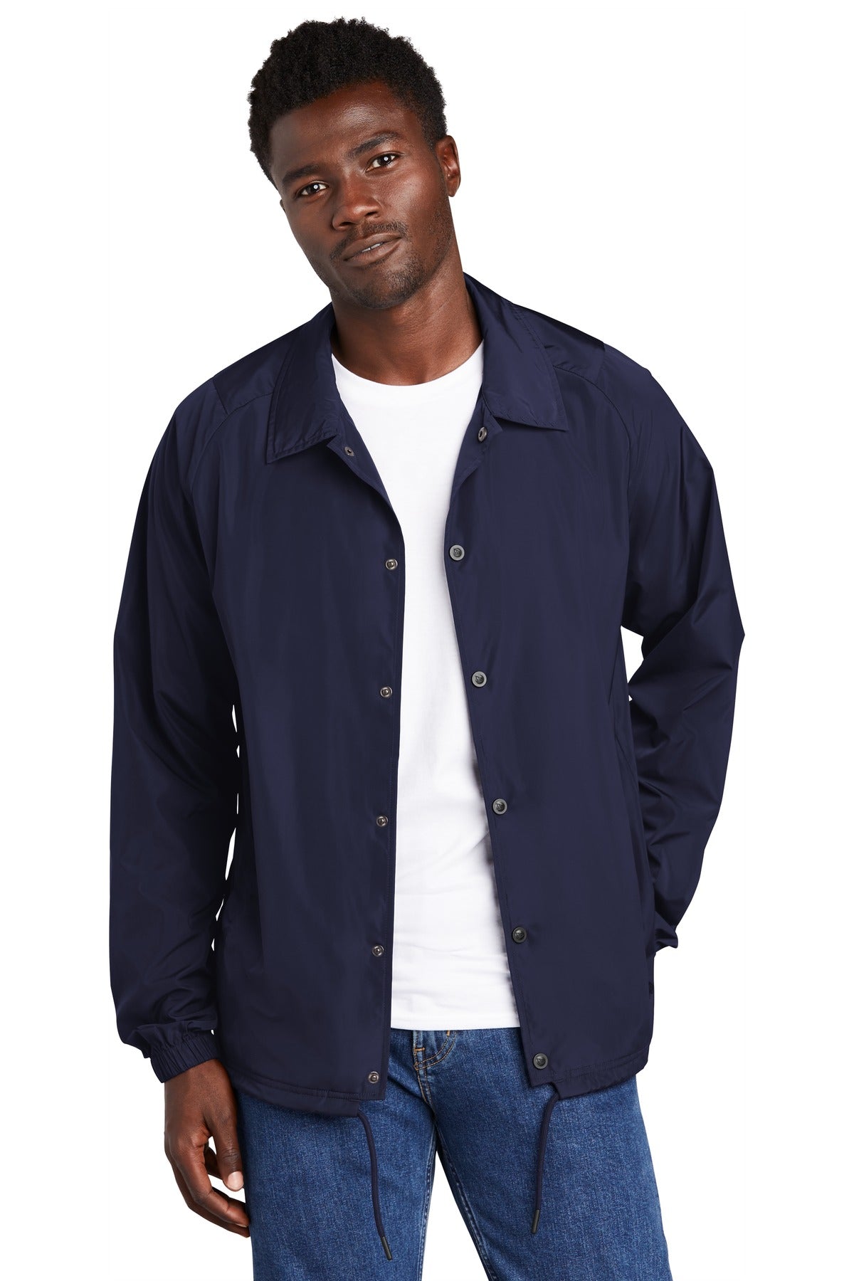 New Era  Coaches Jacket NEA601 - True Navy