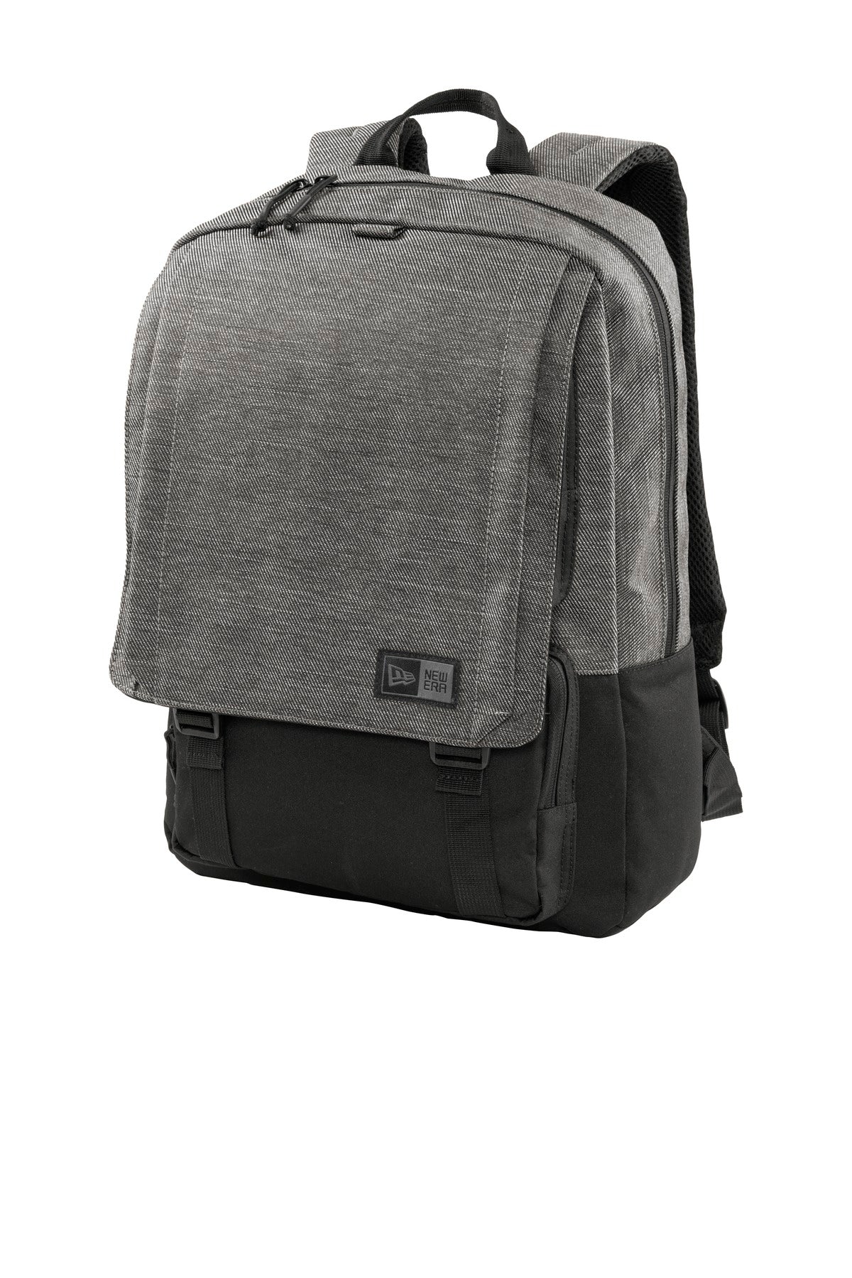 New Era  Legacy Backpack. NEB202 - Black Twill Heather/ Black