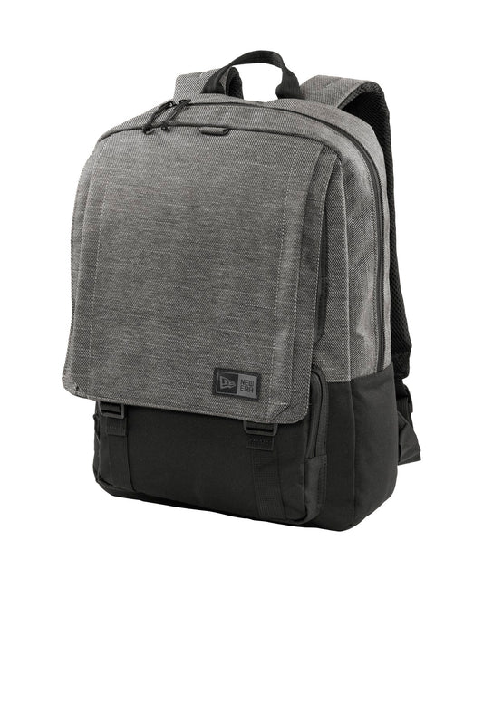 New Era  Legacy Backpack. NEB202 - Black Twill Heather/ Black