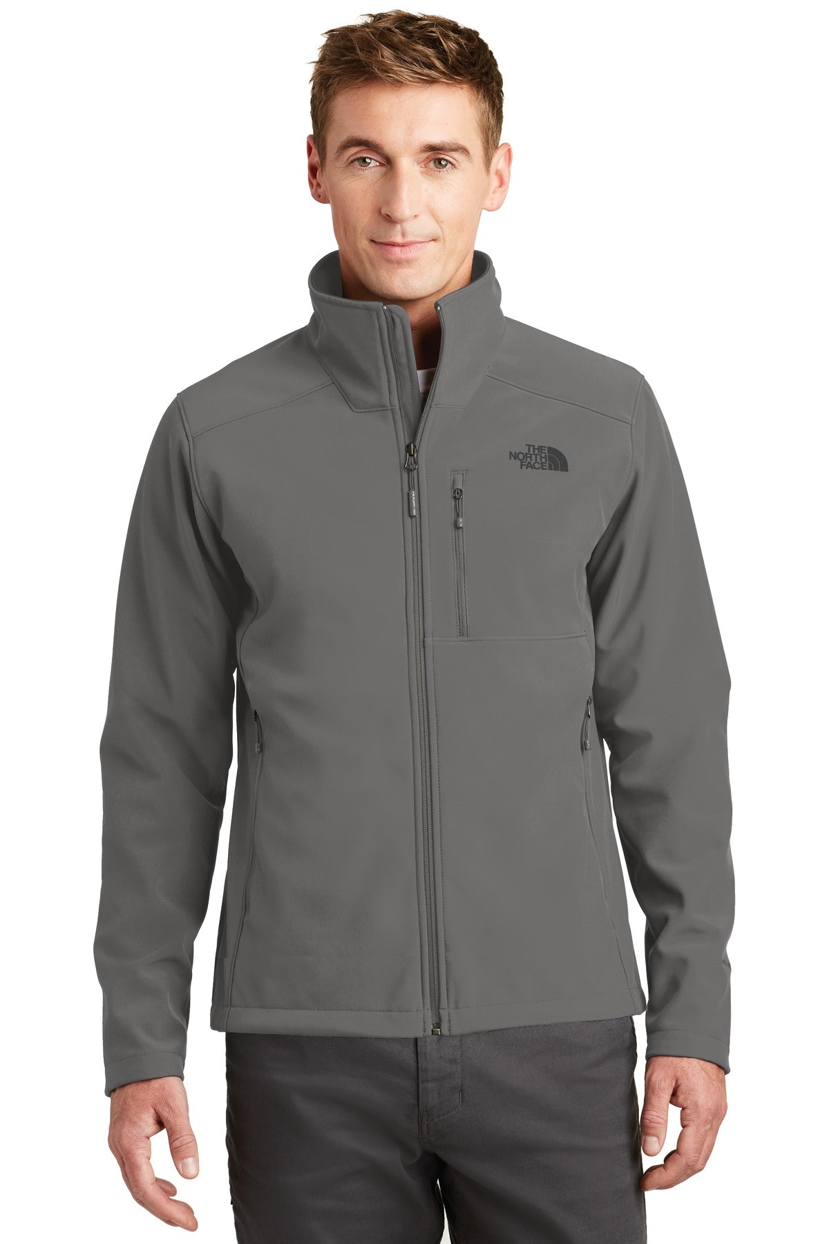 The North Face  Apex Barrier Soft Shell Jacket. NF0A3LGT - Asphalt Grey