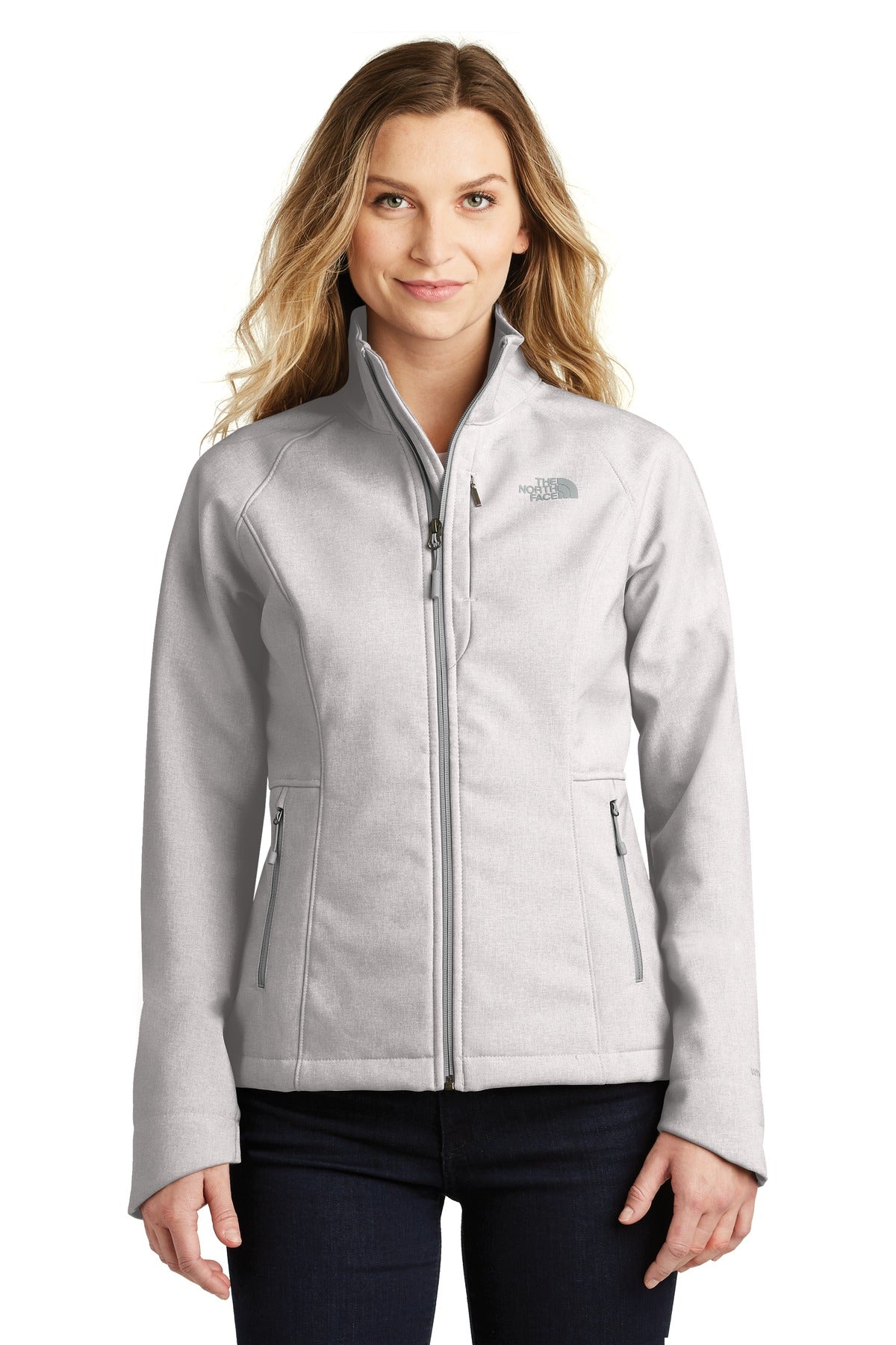 The North Face  Women's Apex Barrier Soft Shell Jacket. NF0A3LGU - TNF Light Grey Heather