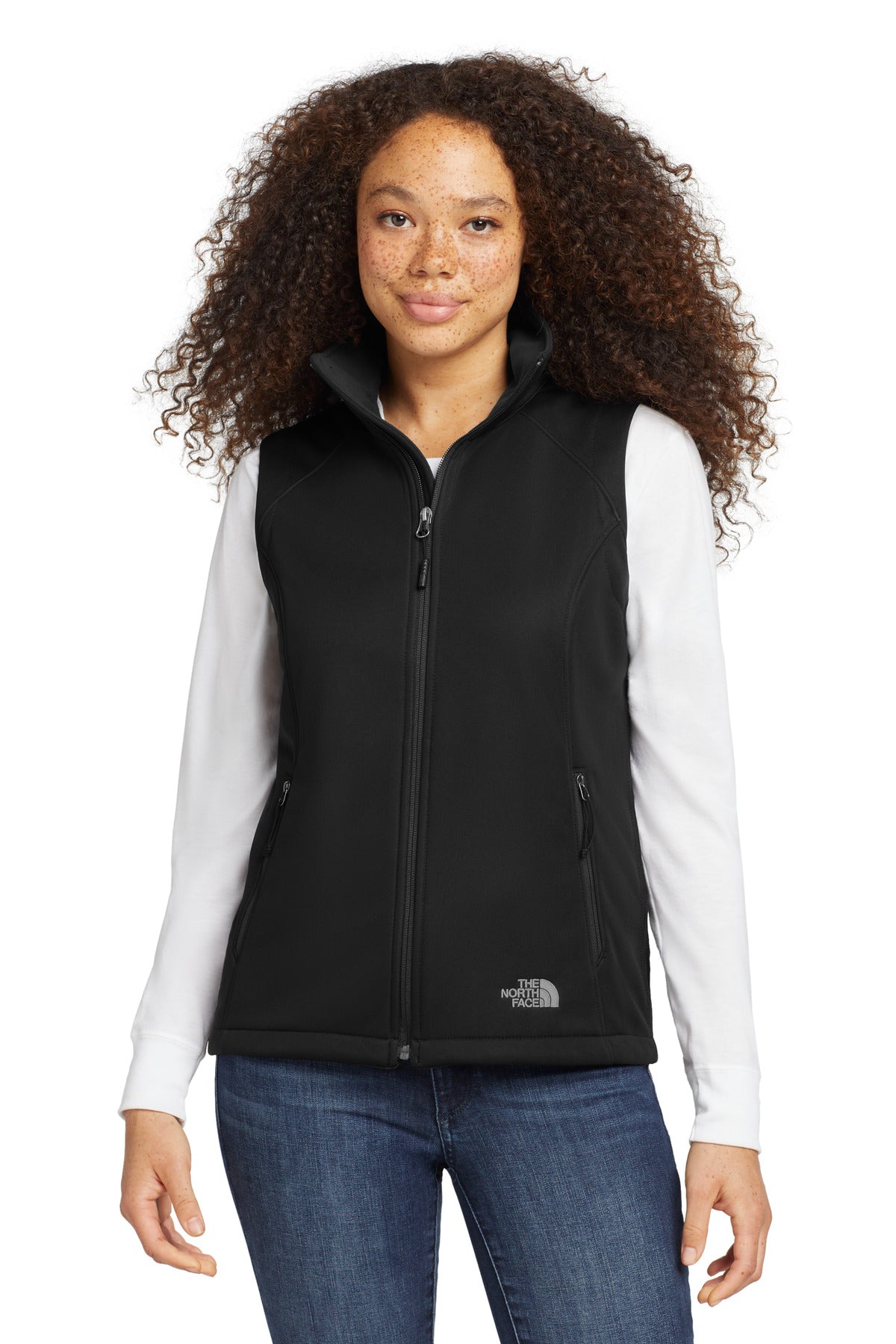 The North Face  Women's Ridgewall Soft Shell Vest. NF0A3LH1 - TNF Black