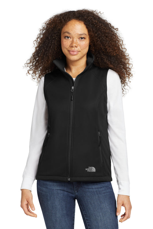 The North Face  Women's Ridgewall Soft Shell Vest. NF0A3LH1 - TNF Black