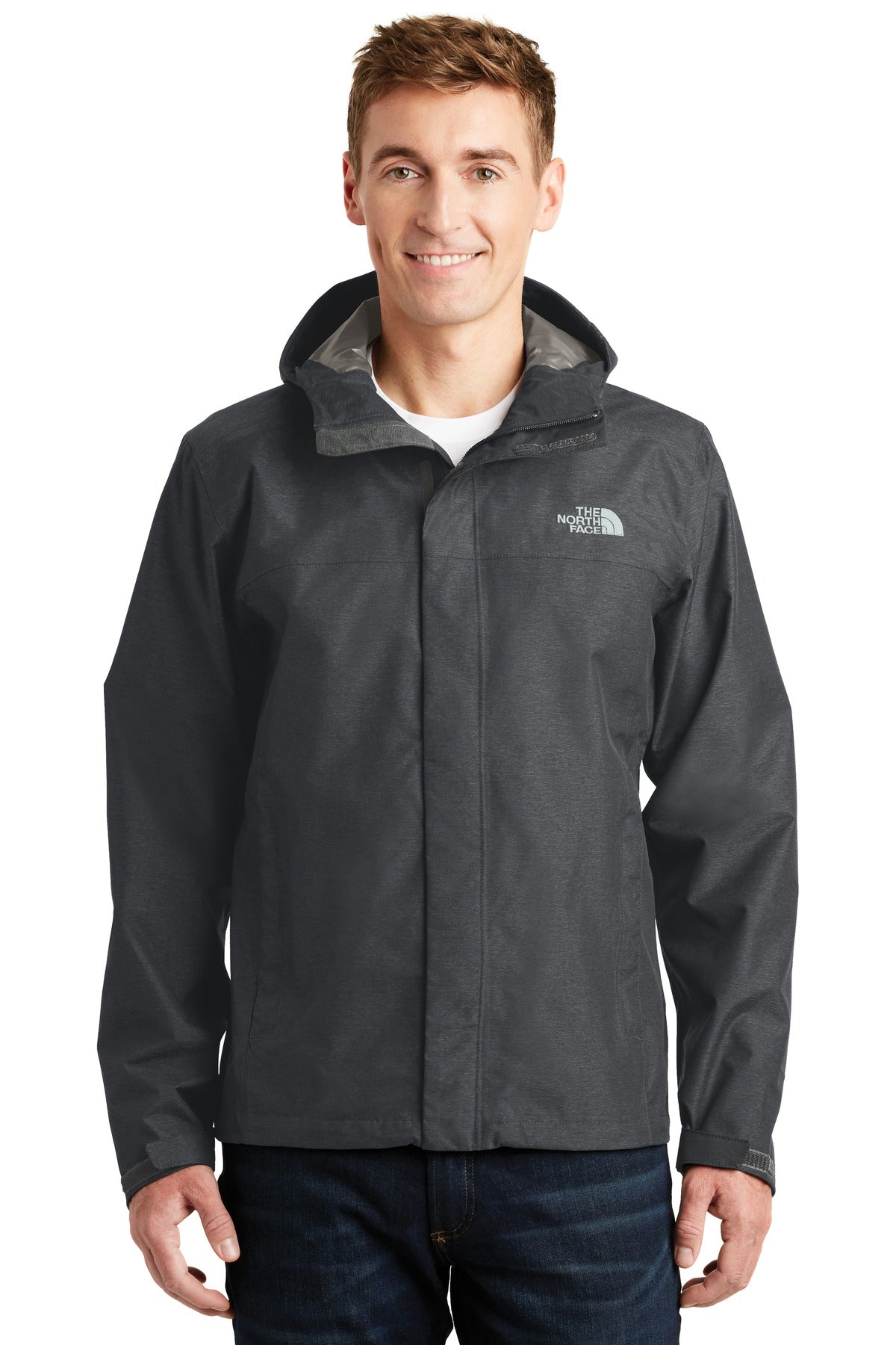 The North Face  DryVent Rain Jacket. NF0A3LH4 - TNF Dark Grey Heather
