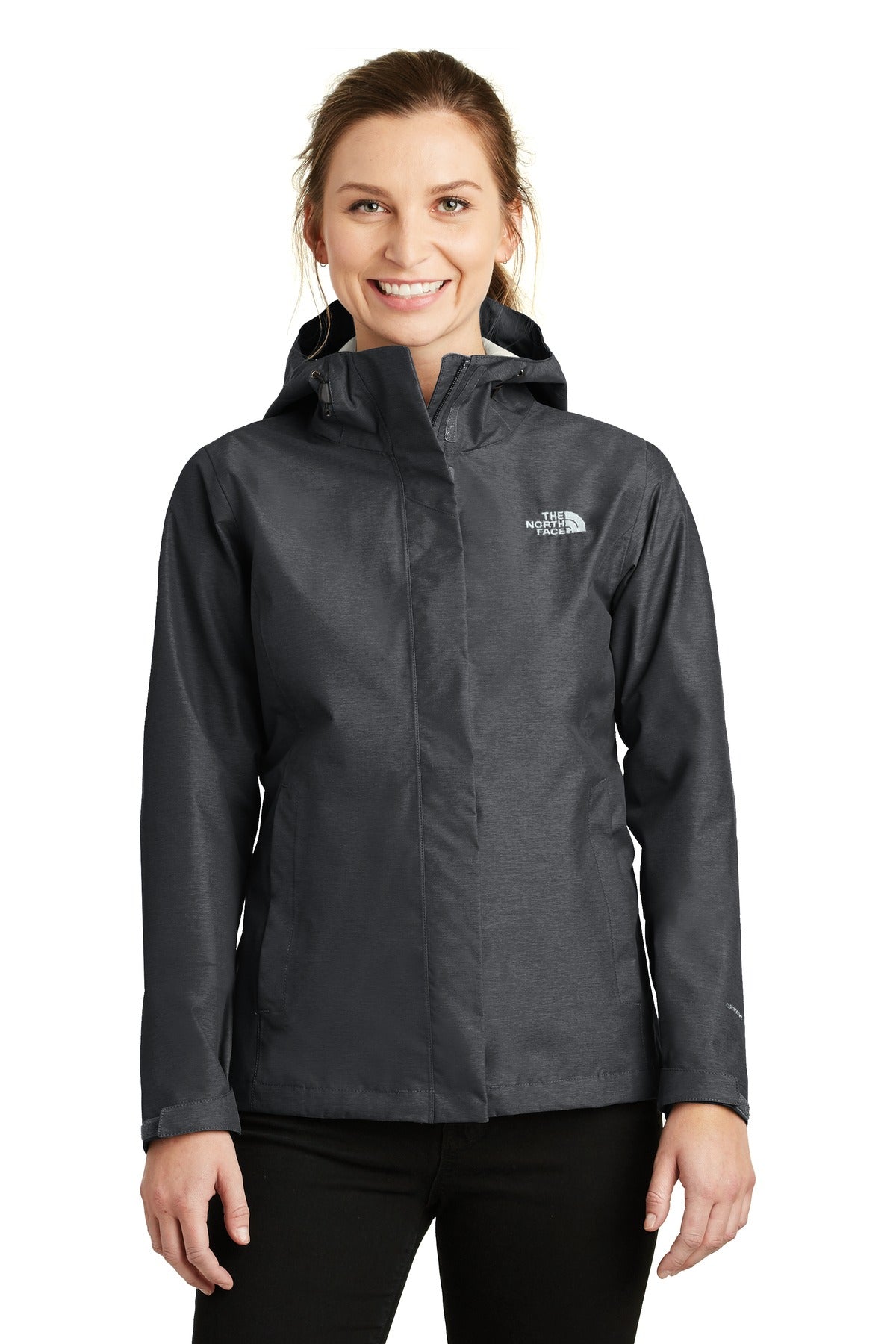 The North Face  Women's DryVent Rain Jacket. NF0A3LH5 - TNF Dark Grey Heather