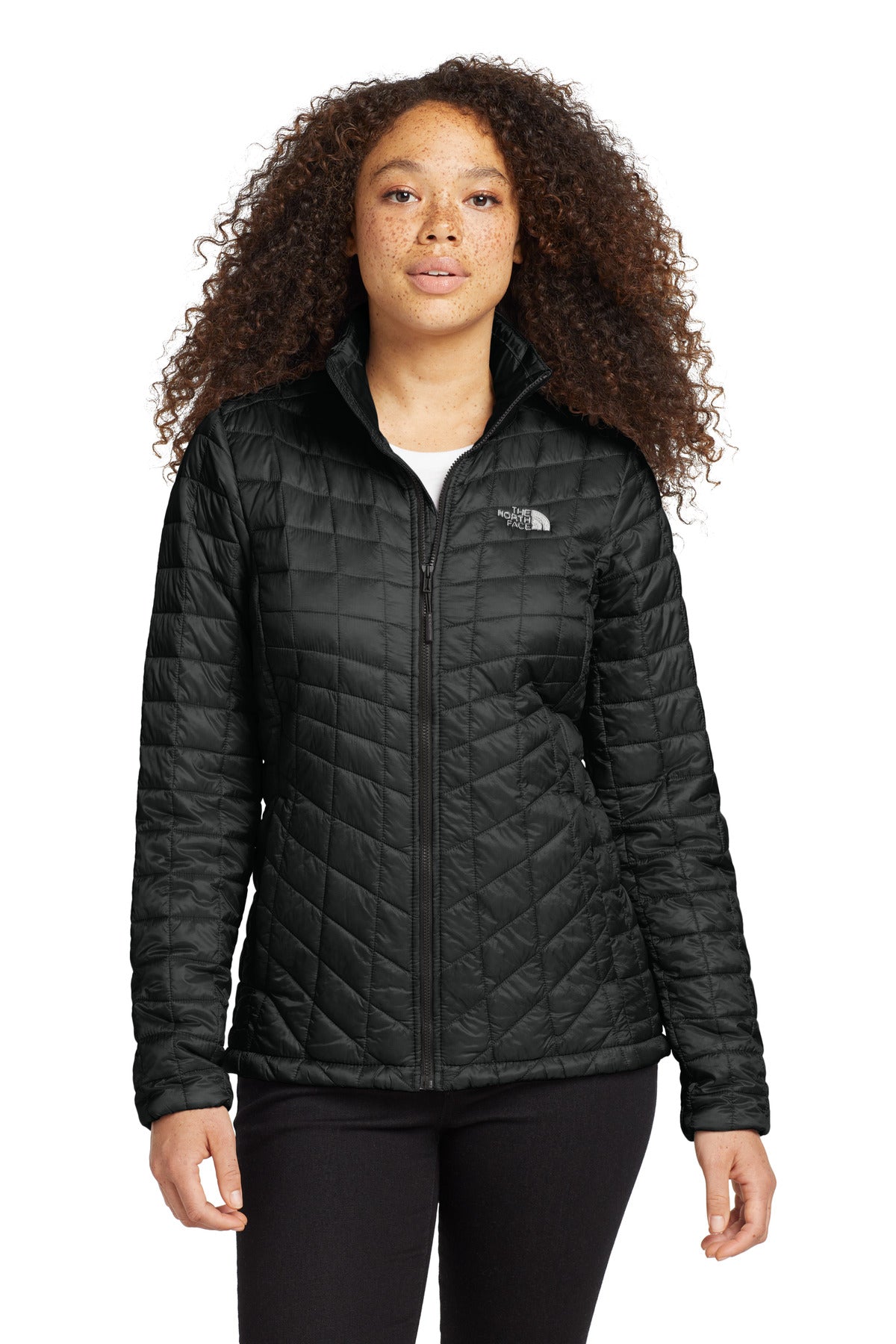 The North Face  Women's ThermoBall  Trekker Jacket. NF0A3LHK - TNF Matte Black