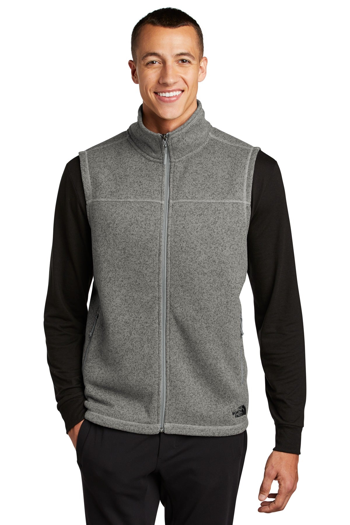 The North Face  Sweater Fleece Vest NF0A47FA - TNF Medium Grey Heather