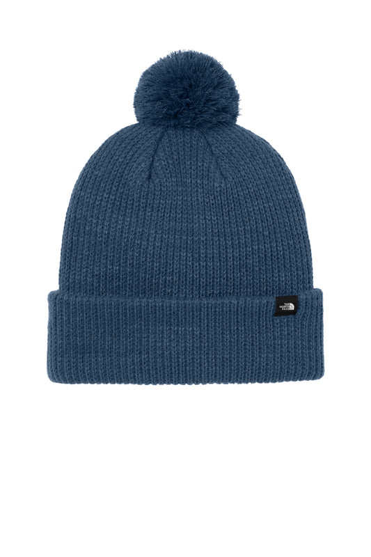 The North Face Pom Beanie NF0A7RGI - Shady Blue