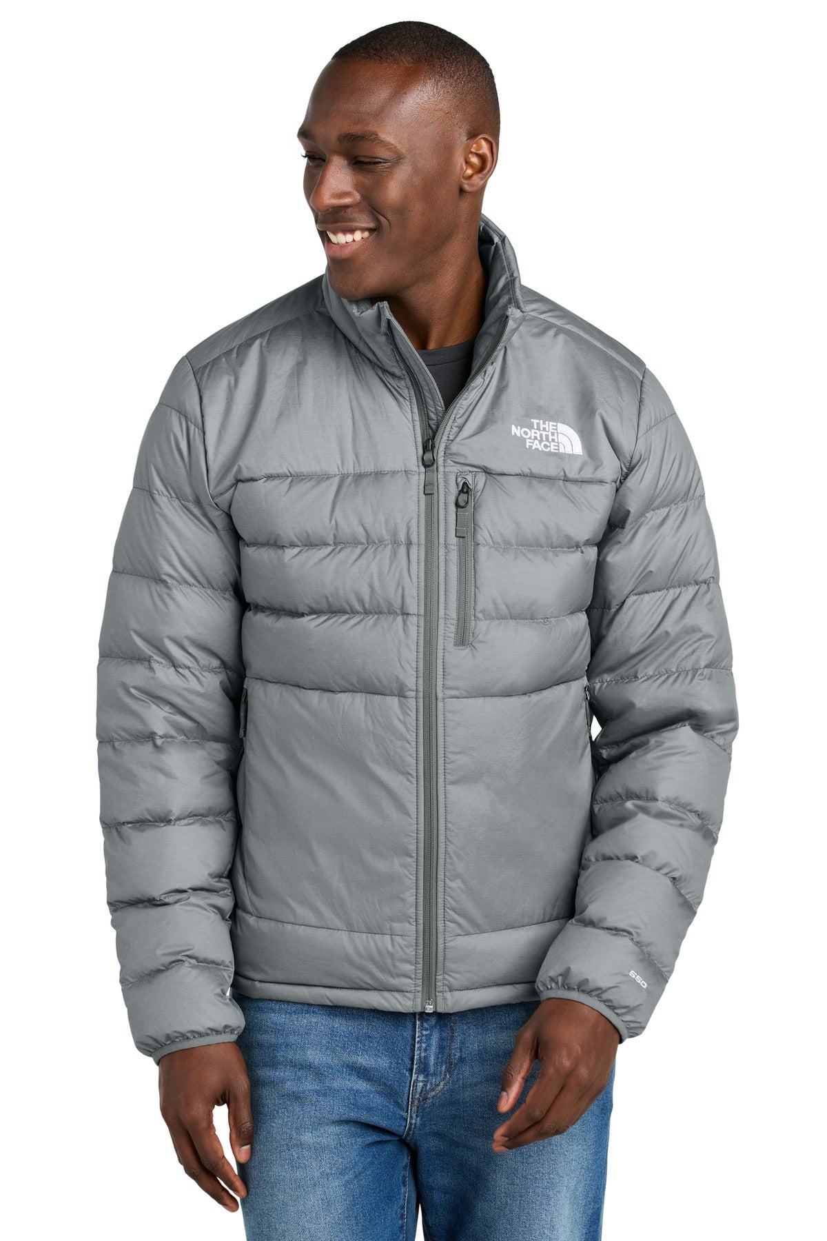 The North Face Down Hybrid Jacket NF0A7V4F - TNF Medium Grey Heather