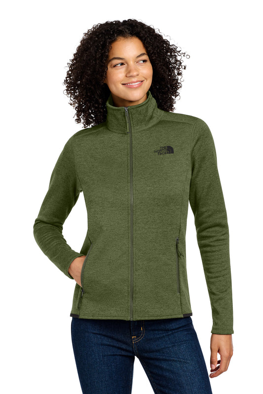 The North Face  Women's Skyline Full-Zip Fleece Jacket NF0A7V62 - Four Leaf Clover Heather