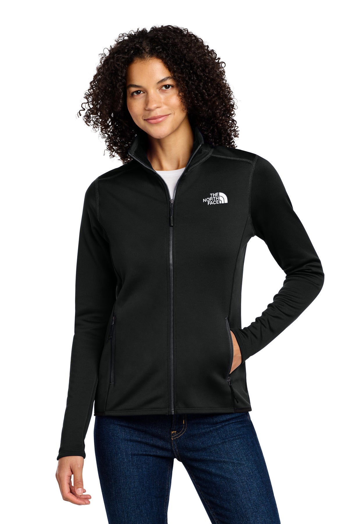 The North Face  Women's Skyline Full-Zip Fleece Jacket NF0A7V62 - TNF Black