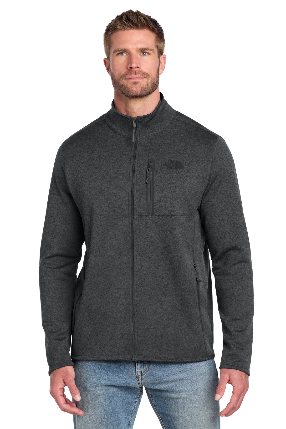 The North Face Skyline Full-Zip Fleece Jacket NF0A7V64 - TNF Dark Grey Heather