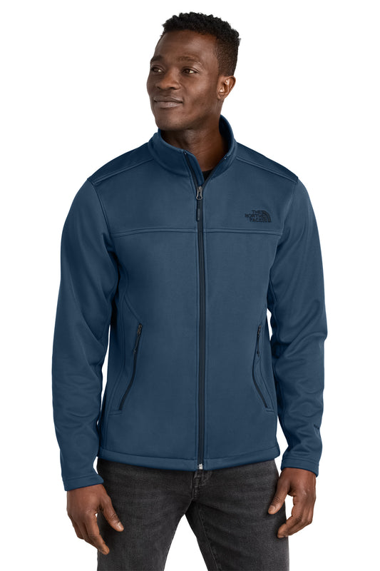 The North Face Chest Logo Ridgewall Soft Shell Jacket NF0A88D5 - Shady Blue