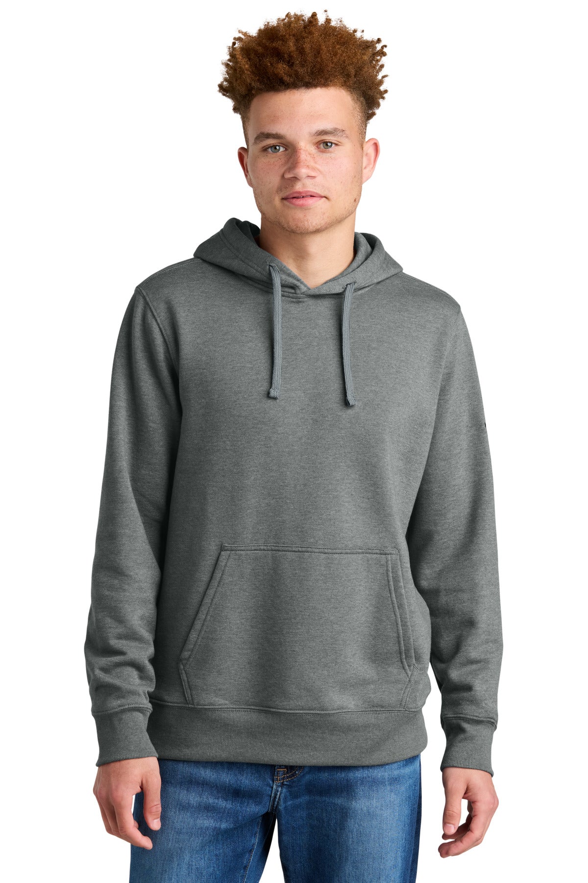 The North Face Sleeve Logo Pullover Hoodie NF0A8AU0 - TNF Medium Grey Heather