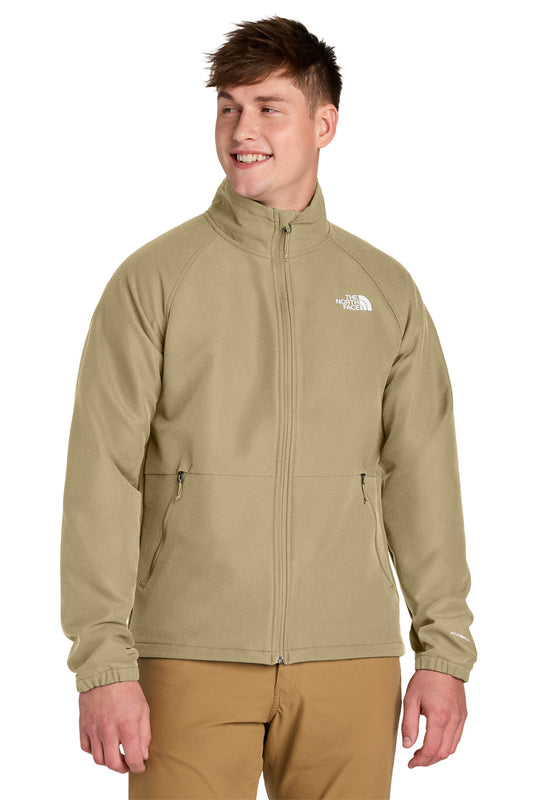 The North Face Barr Lake Soft Shell Jacket NF0A8BUD - Khaki Stone Dark Heather