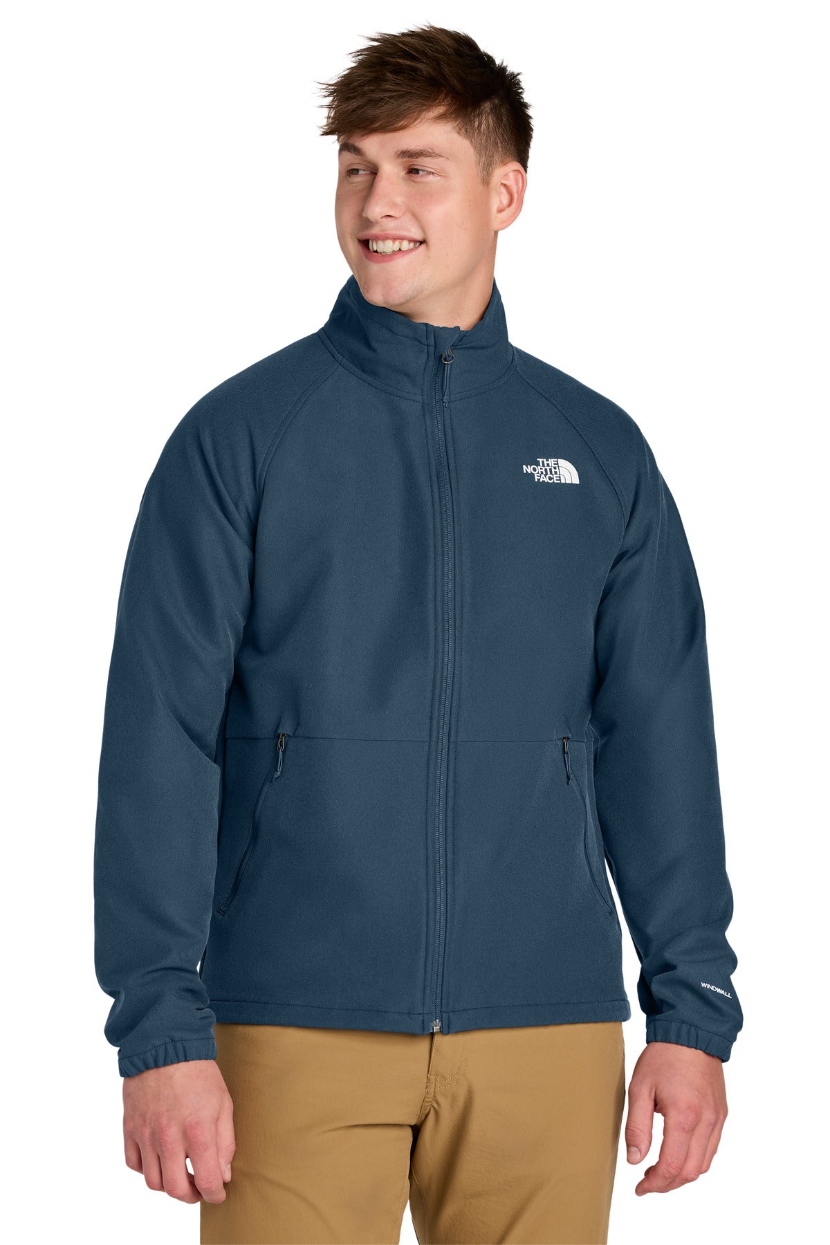 The North Face Barr Lake Soft Shell Jacket NF0A8BUD - Shady Blue Dark Heather