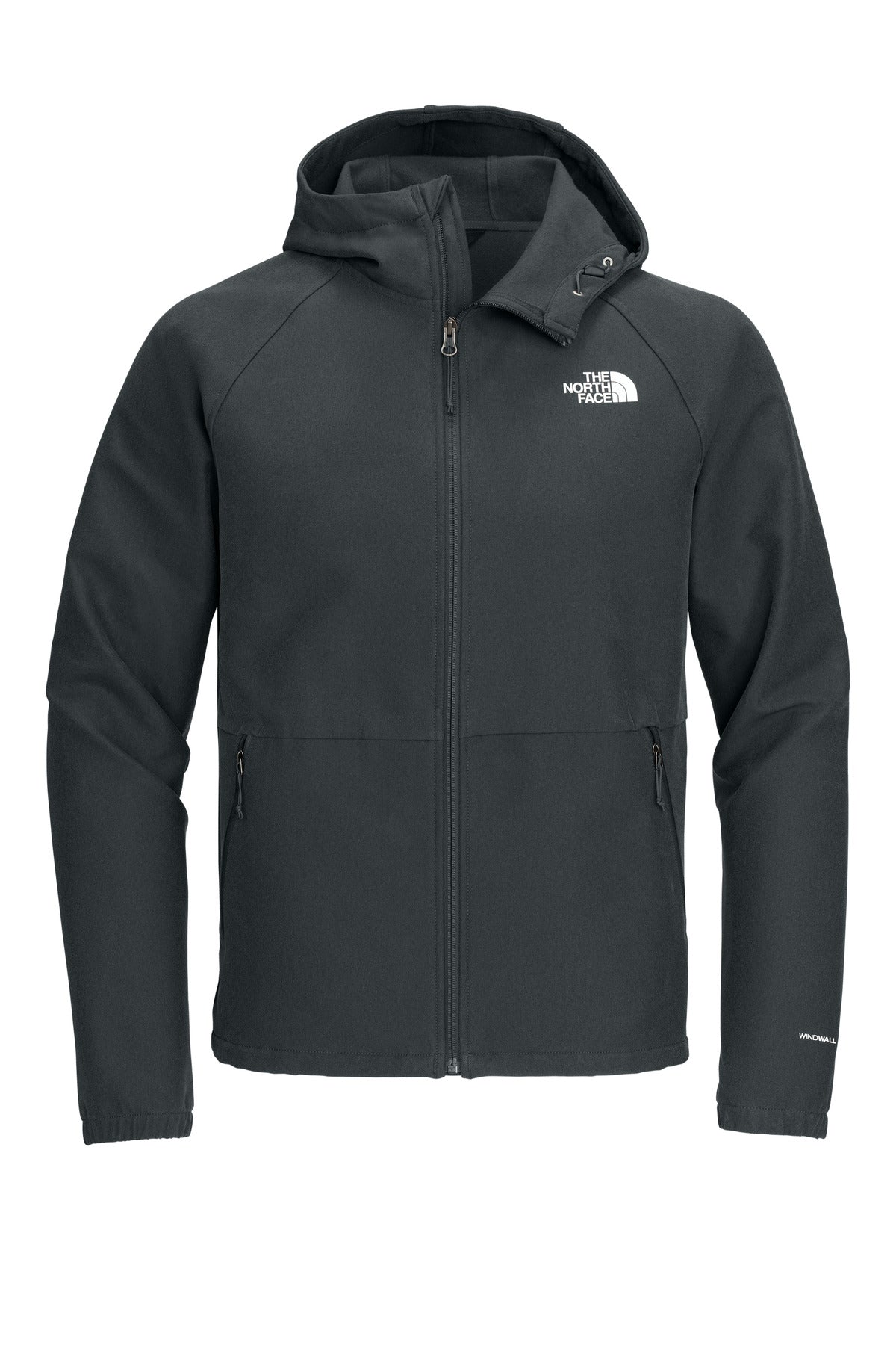The North Face Barr Lake Hooded Soft Shell Jacket NF0A8BUF - Asphalt Grey Dark Heather