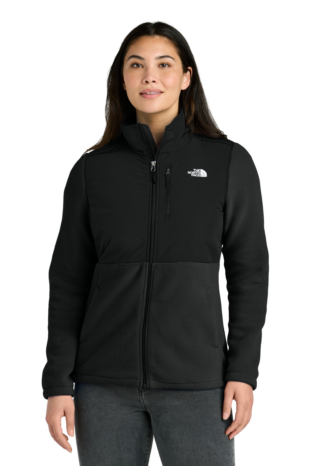 The North Face Women's Highest Peak Full-Zip Fleece Jacket NF0A8BUR - TNF Black