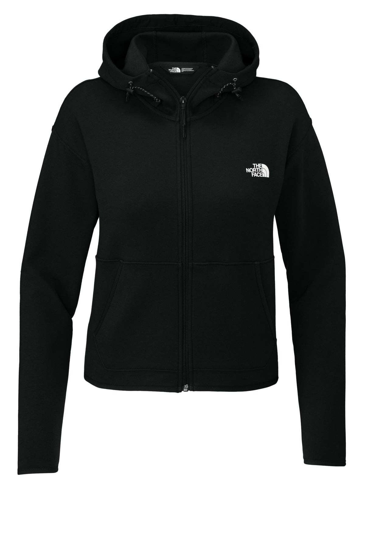The North Face Women's Double-Knit Full-Zip Hoodie NF0A8BUT - TNF Black