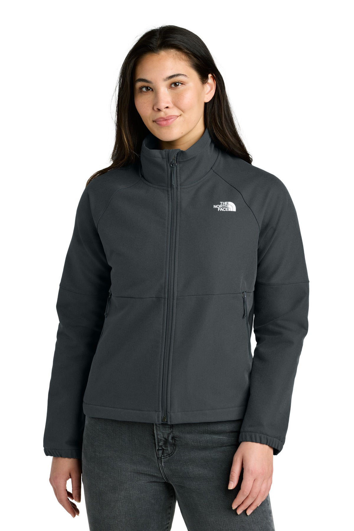 The North Face Women's Barr Lake Soft Shell Jacket NF0A8C5C - Asphalt Grey Dark Heather
