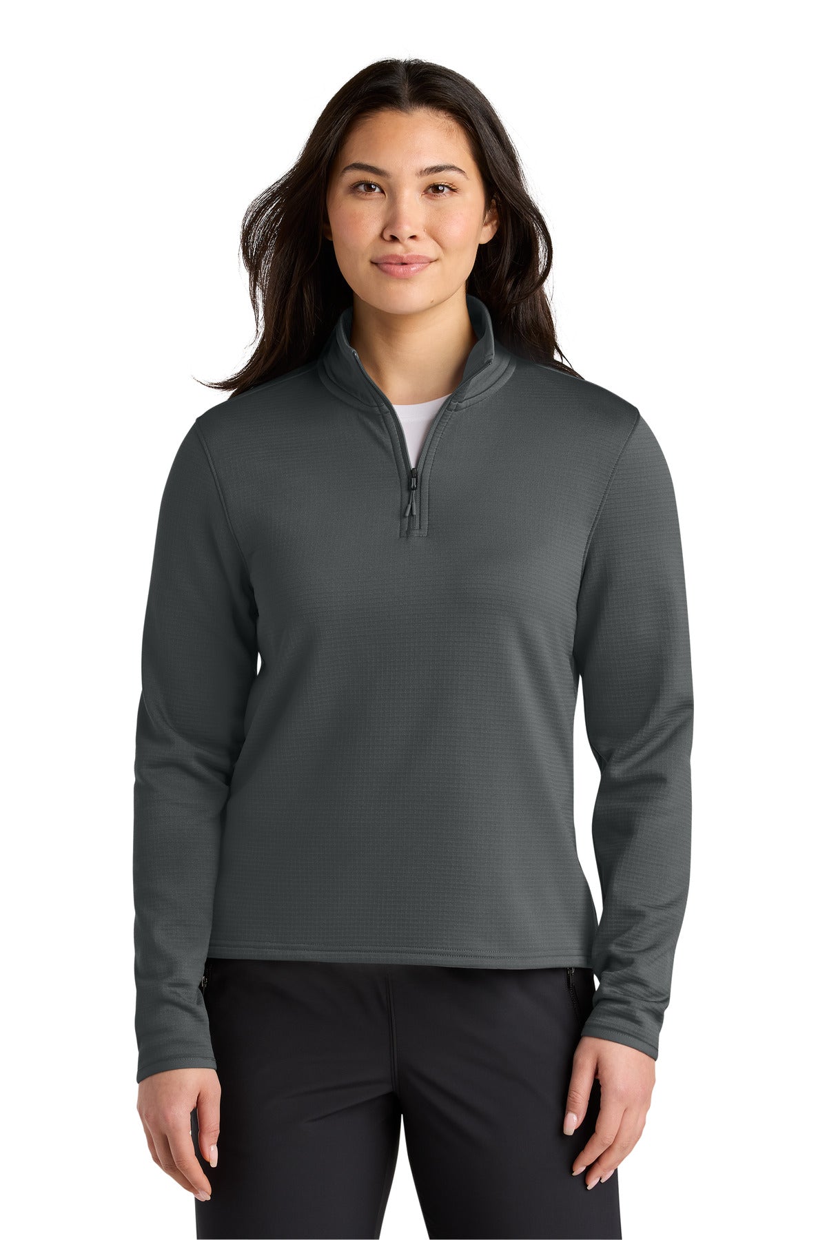 The North Face Women's Aim 1/4-Zip Fleece NF0A8FQK - Asphalt Grey