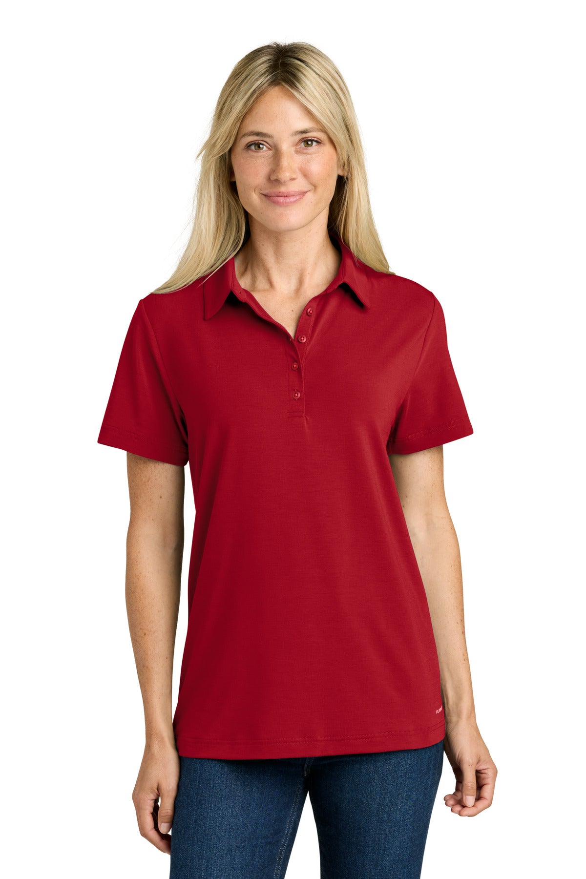 The North Face Women's Canyon Crest Polo NF0A8GE1 - TNF Red
