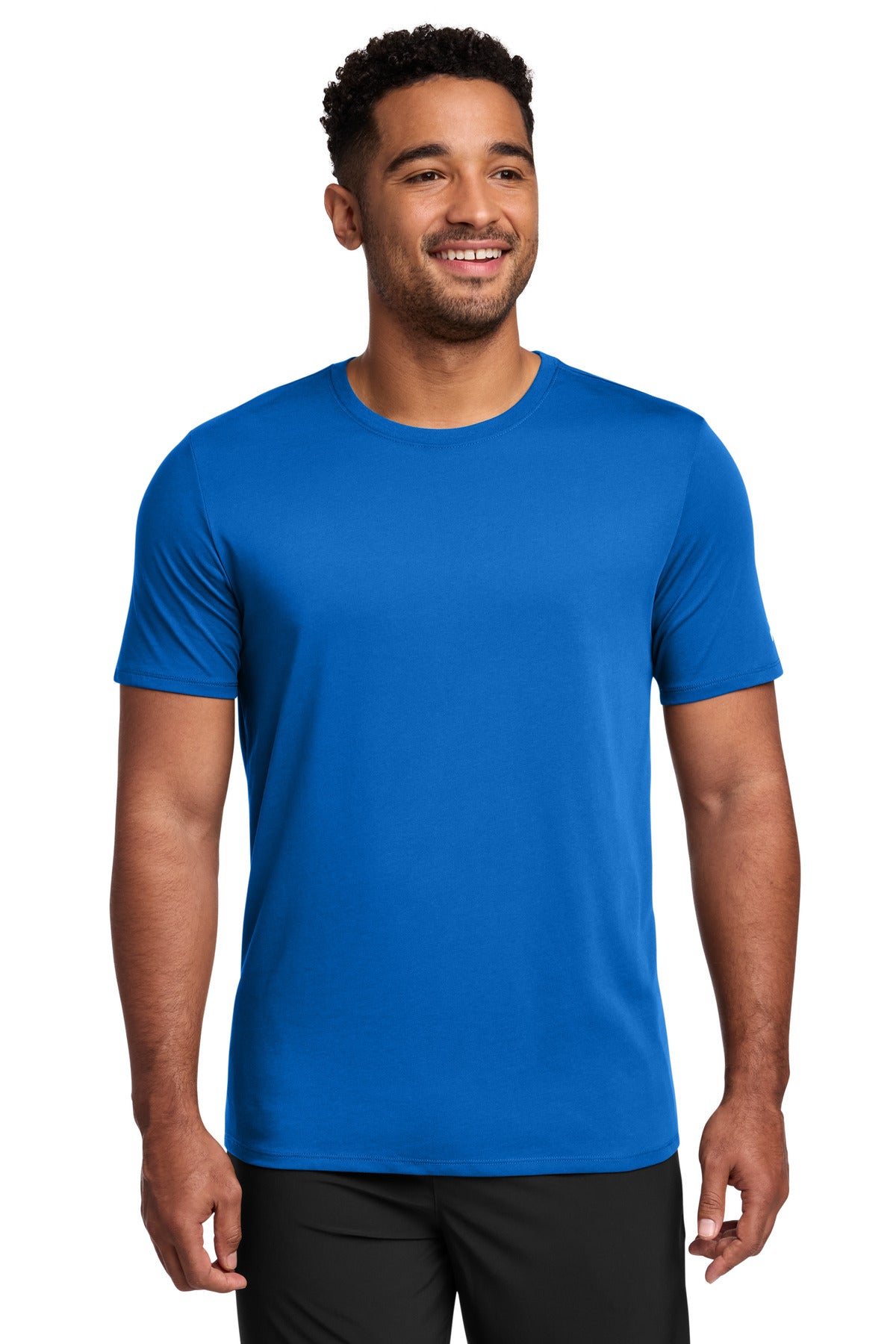 Nike Dri-FIT Cotton/Poly Tee. NKBQ5231 - Game Royal