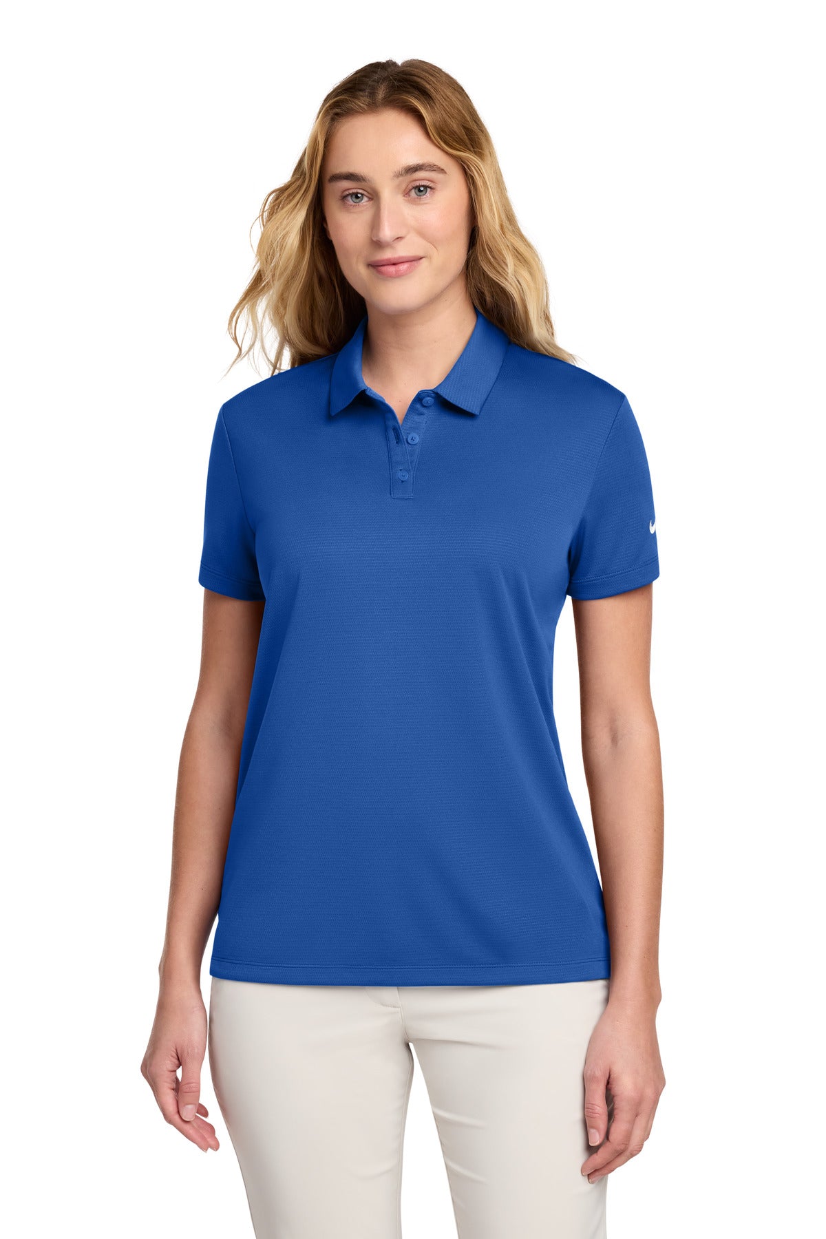Nike Women's Dry Essential Solid Polo NKBV6043 - Game Royal