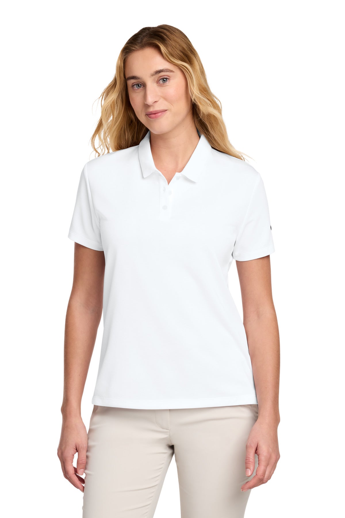 Nike Women's Dry Essential Solid Polo NKBV6043 - White
