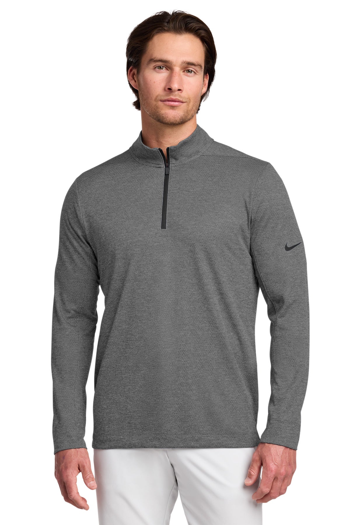 Nike Dry 1/2-Zip Cover-Up NKBV6044 - Black Heather