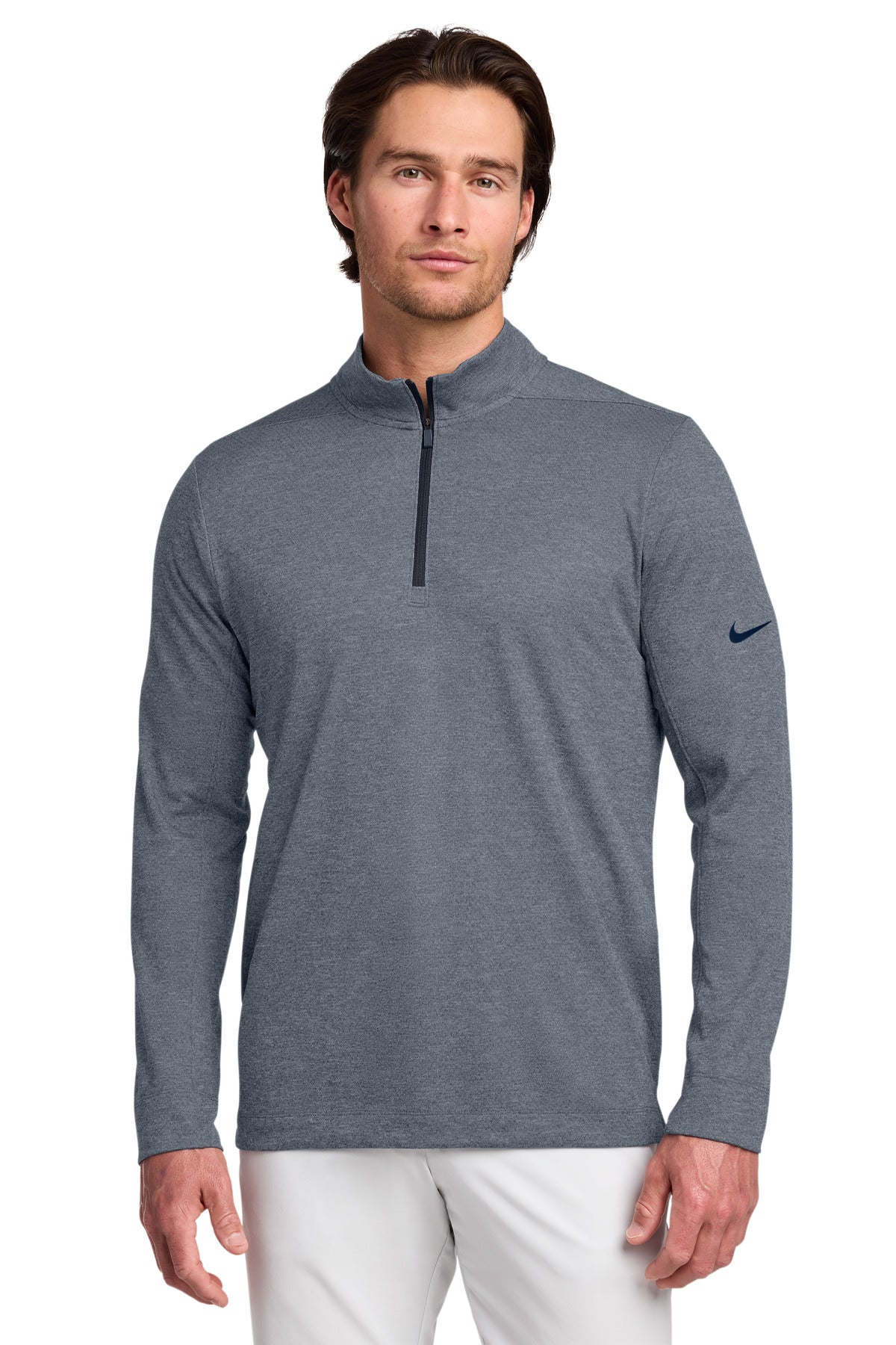 Nike Dry 1/2-Zip Cover-Up NKBV6044 - Navy Heather