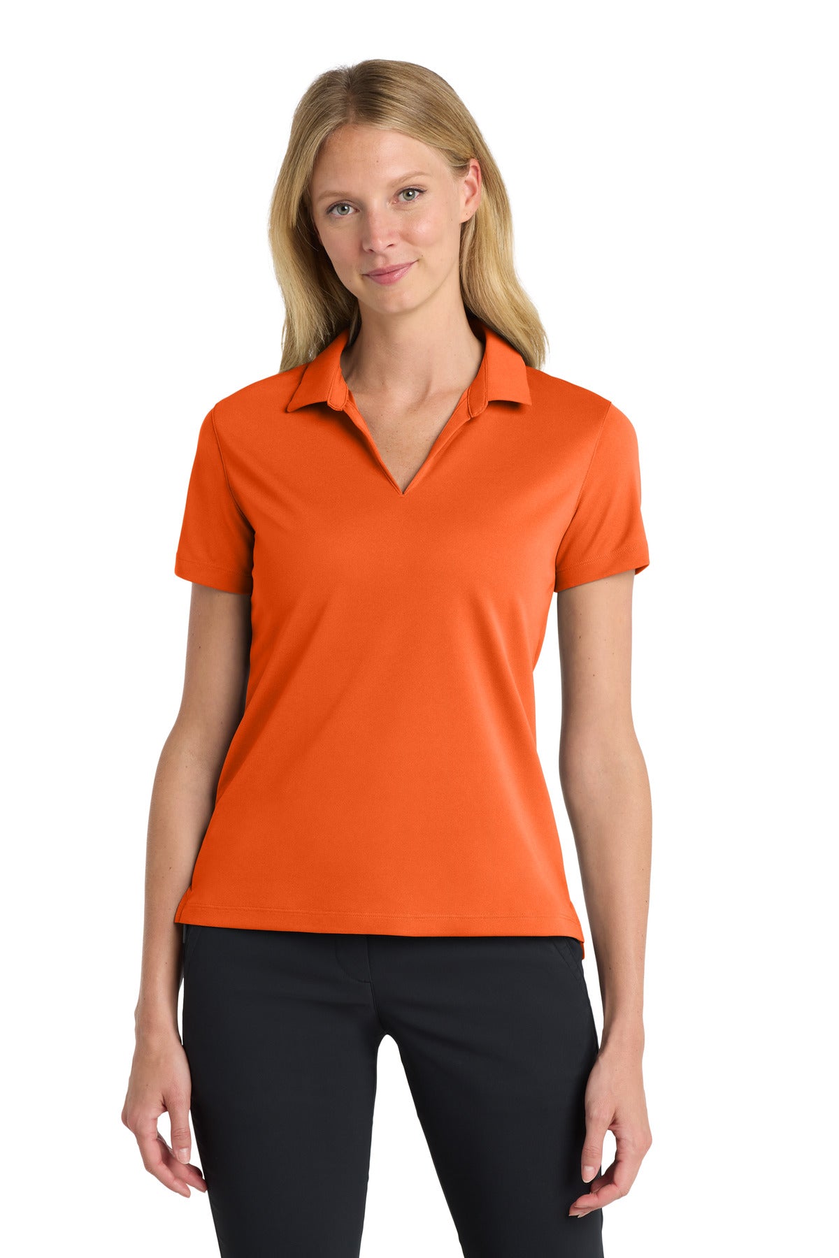 Nike Women's Dri-FIT Micro Pique 2.0 Polo NKDC1991 - Brilliant Orange