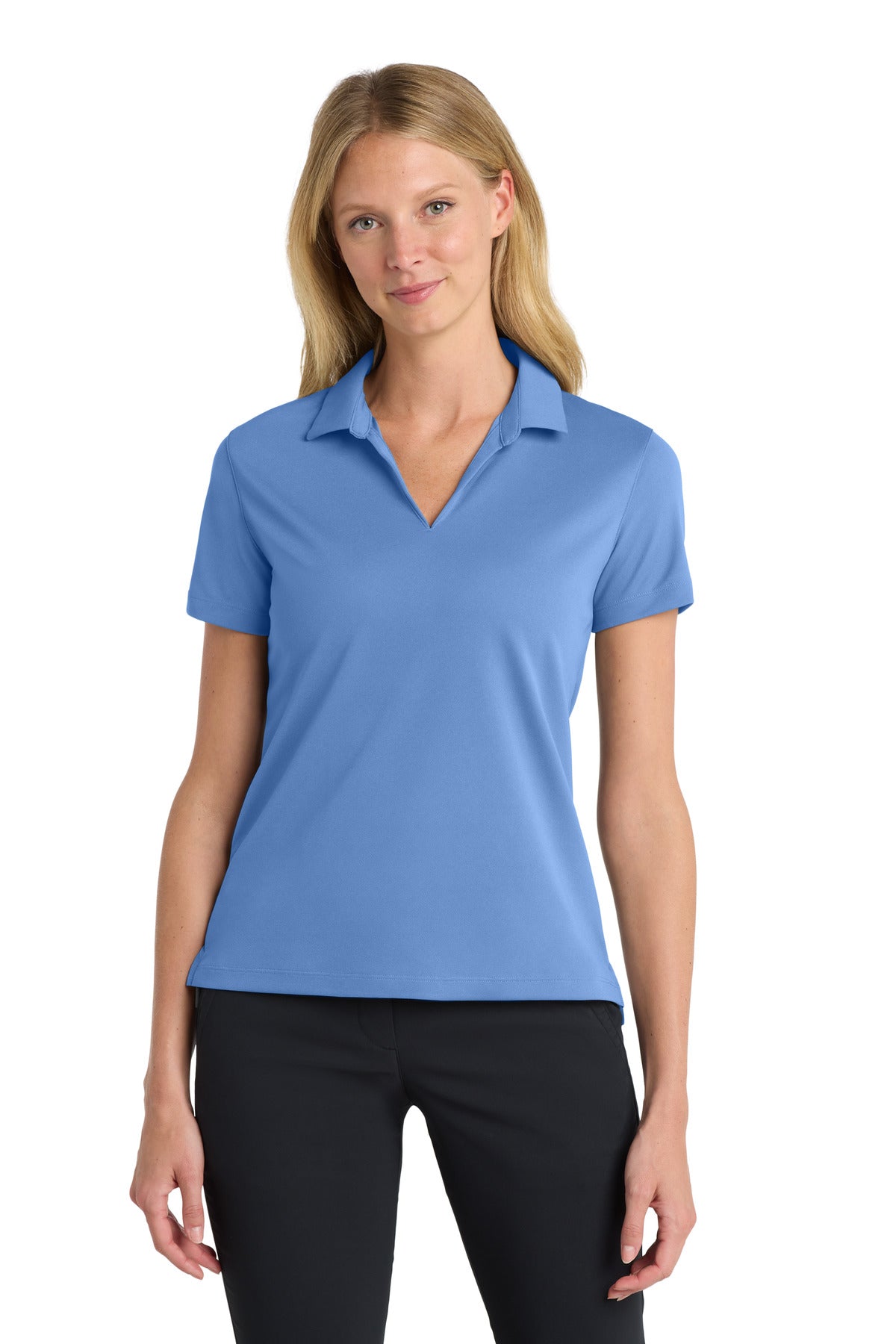 Nike Women's Dri-FIT Micro Pique 2.0 Polo NKDC1991 - Valor Blue